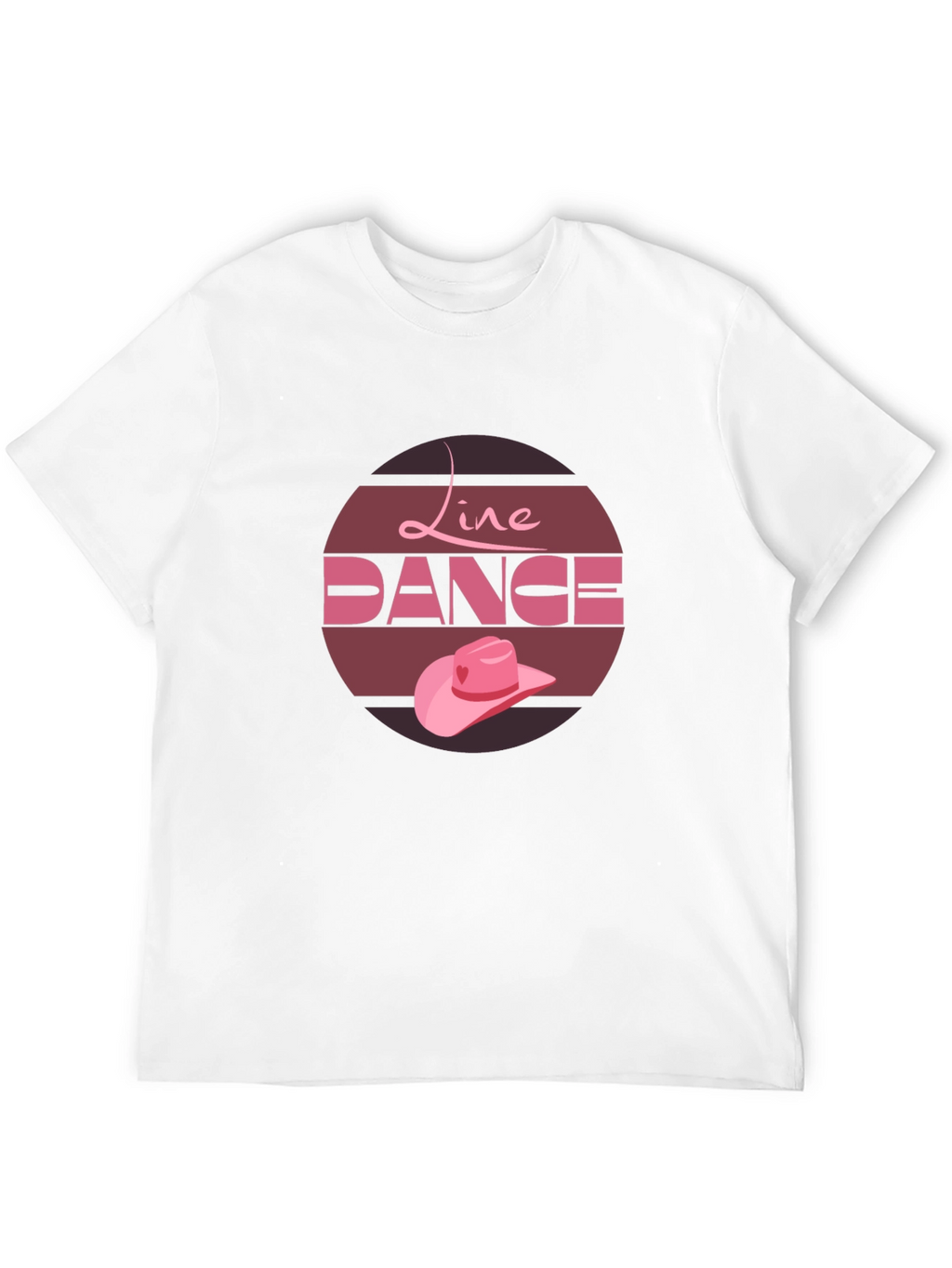 Line Dance Graphic Tee - Country Western Style