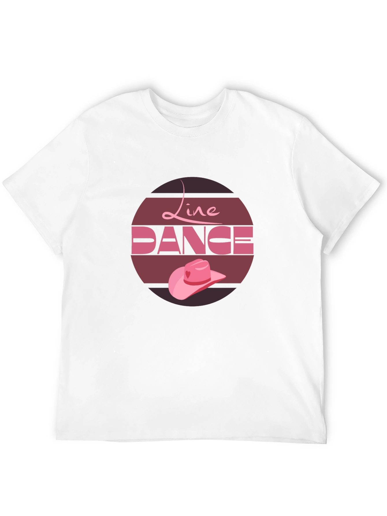 Line Dance Graphic Tee - Country Western Style