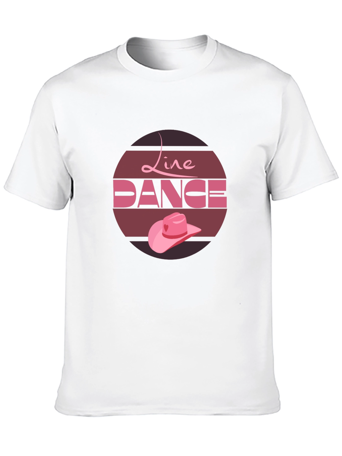 Line Dance Graphic Tee - Country Western Style