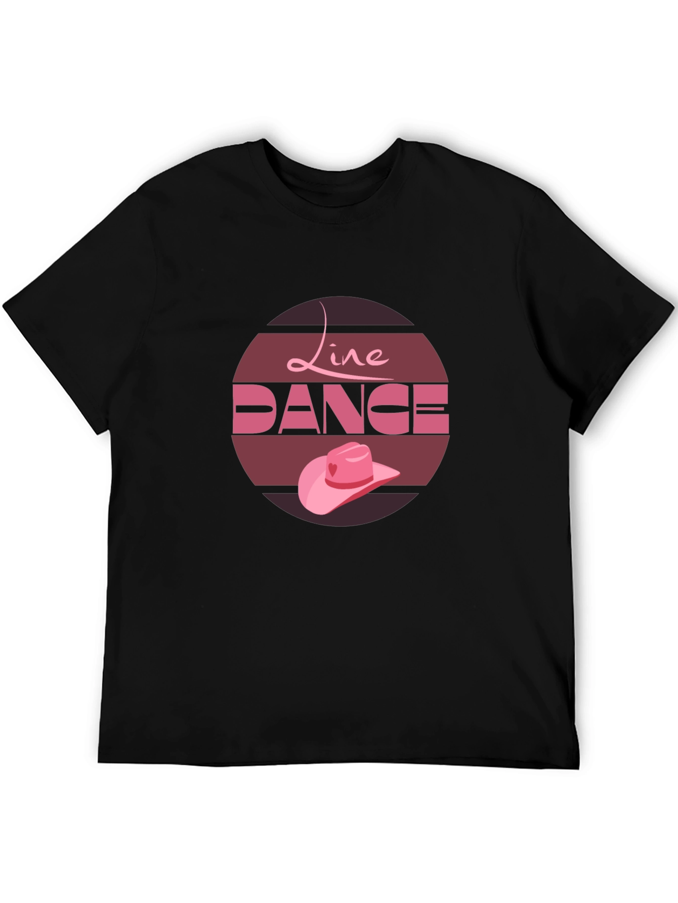 Line Dance Graphic Tee - Country Western Style