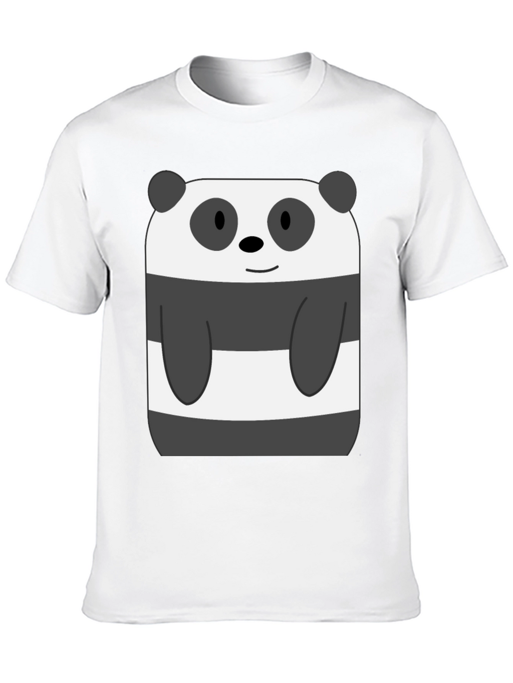 Panda Bear Graphic T-Shirt - Fun Cartoon Tee