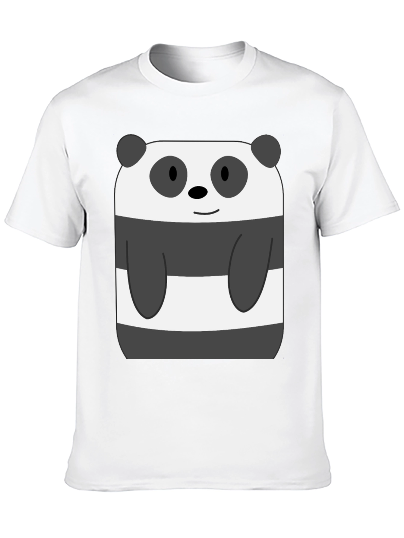 Panda Bear Graphic T-Shirt - Fun Cartoon Tee