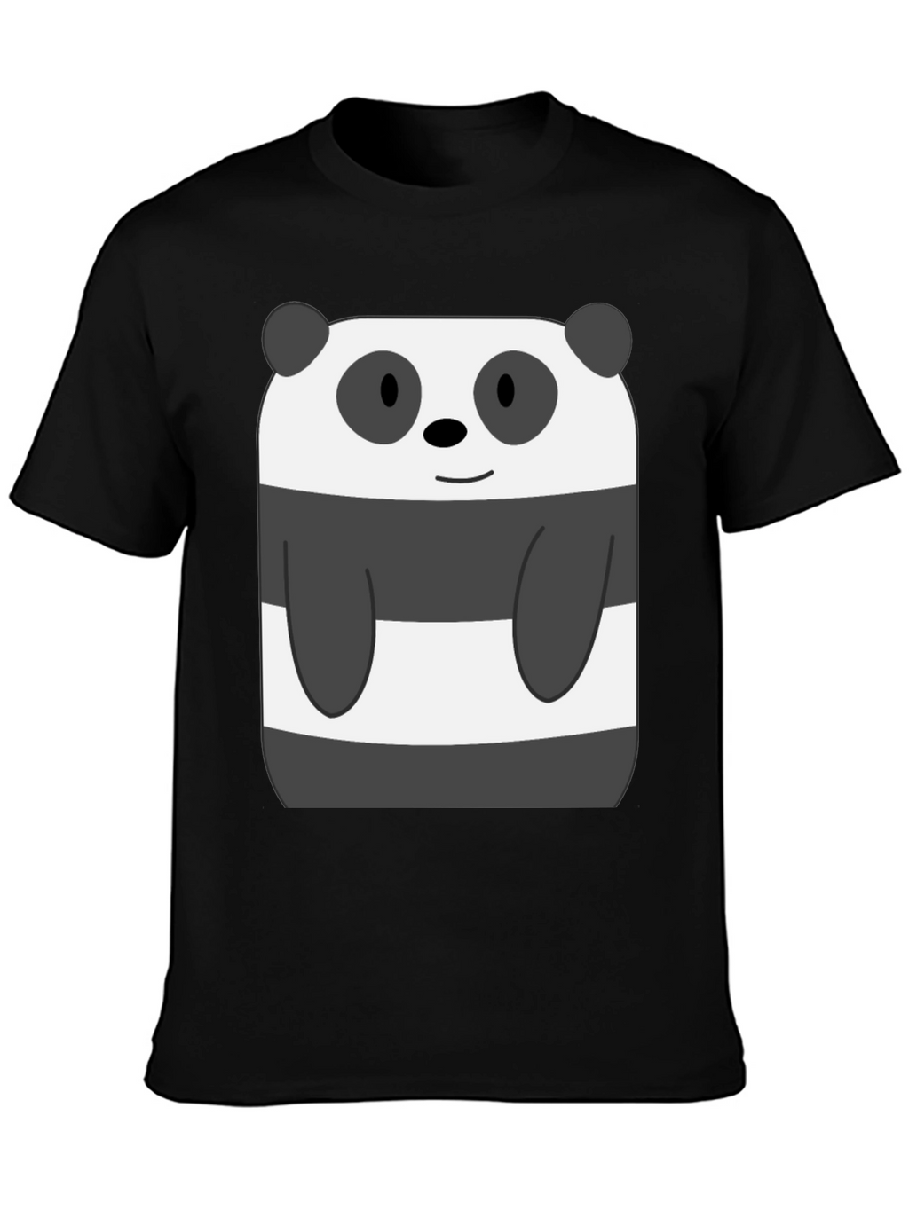Panda Bear Graphic T-Shirt - Fun Cartoon Tee