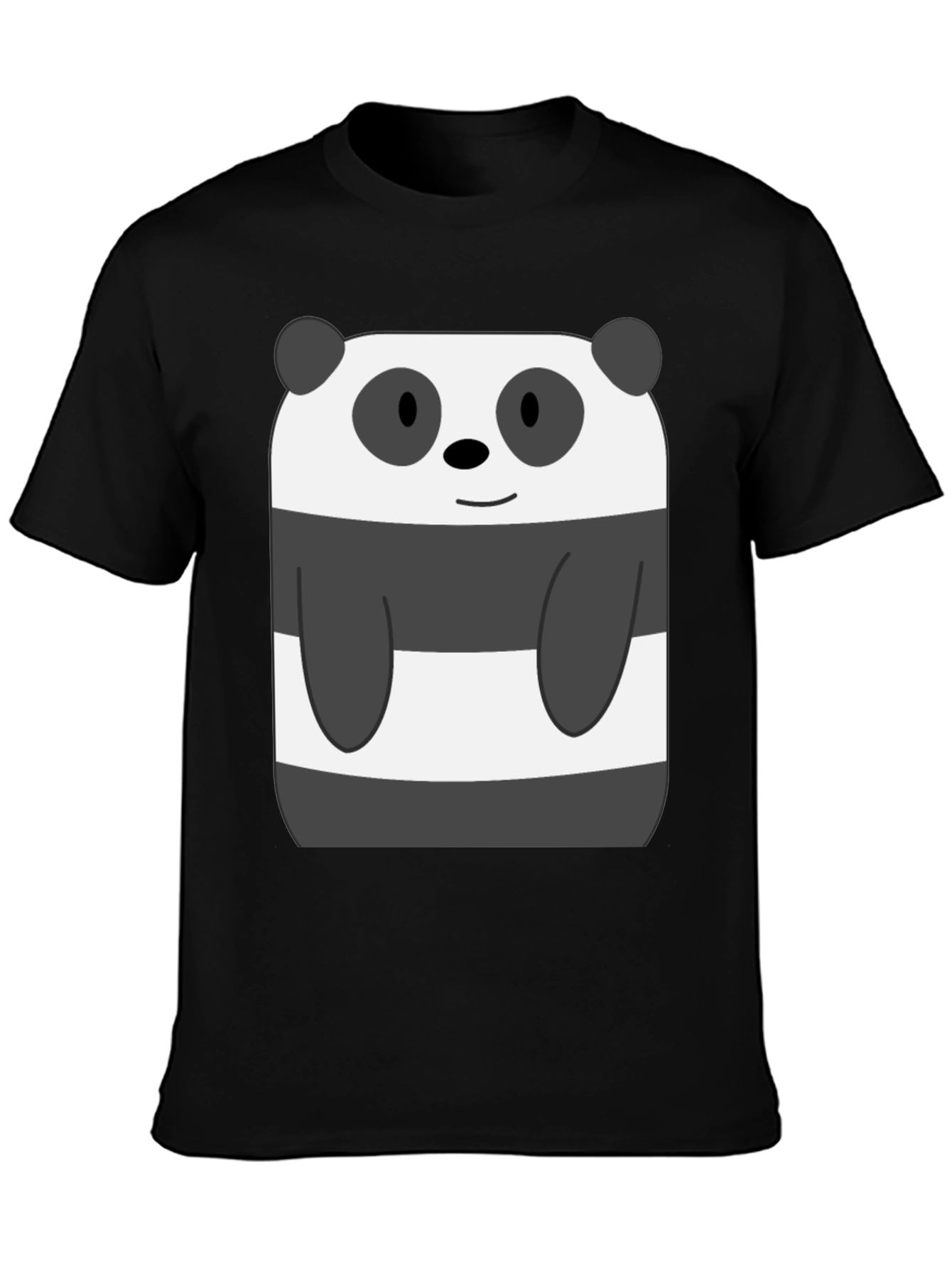 Panda Bear Graphic T-Shirt - Fun Cartoon Tee