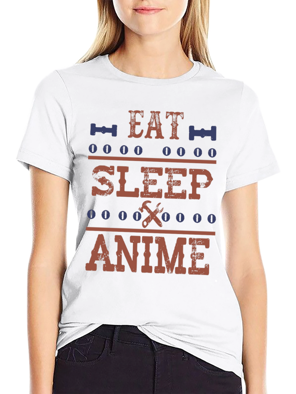 Eat Sleep Anime T-Shirt Anime Lover Tee