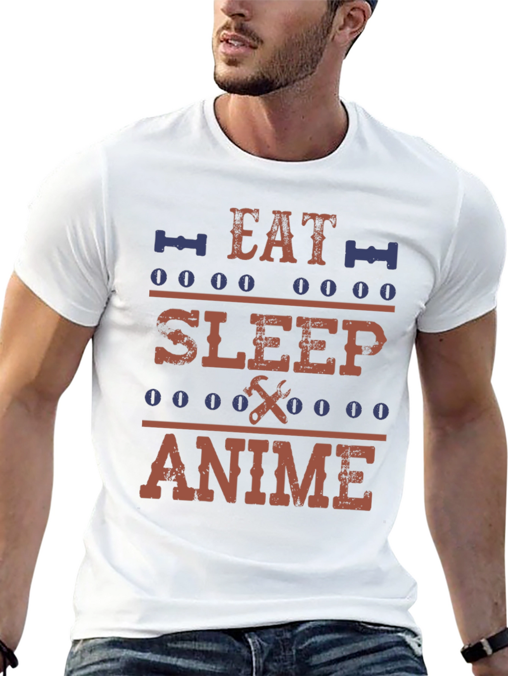 Eat Sleep Anime T-Shirt Anime Lover Tee