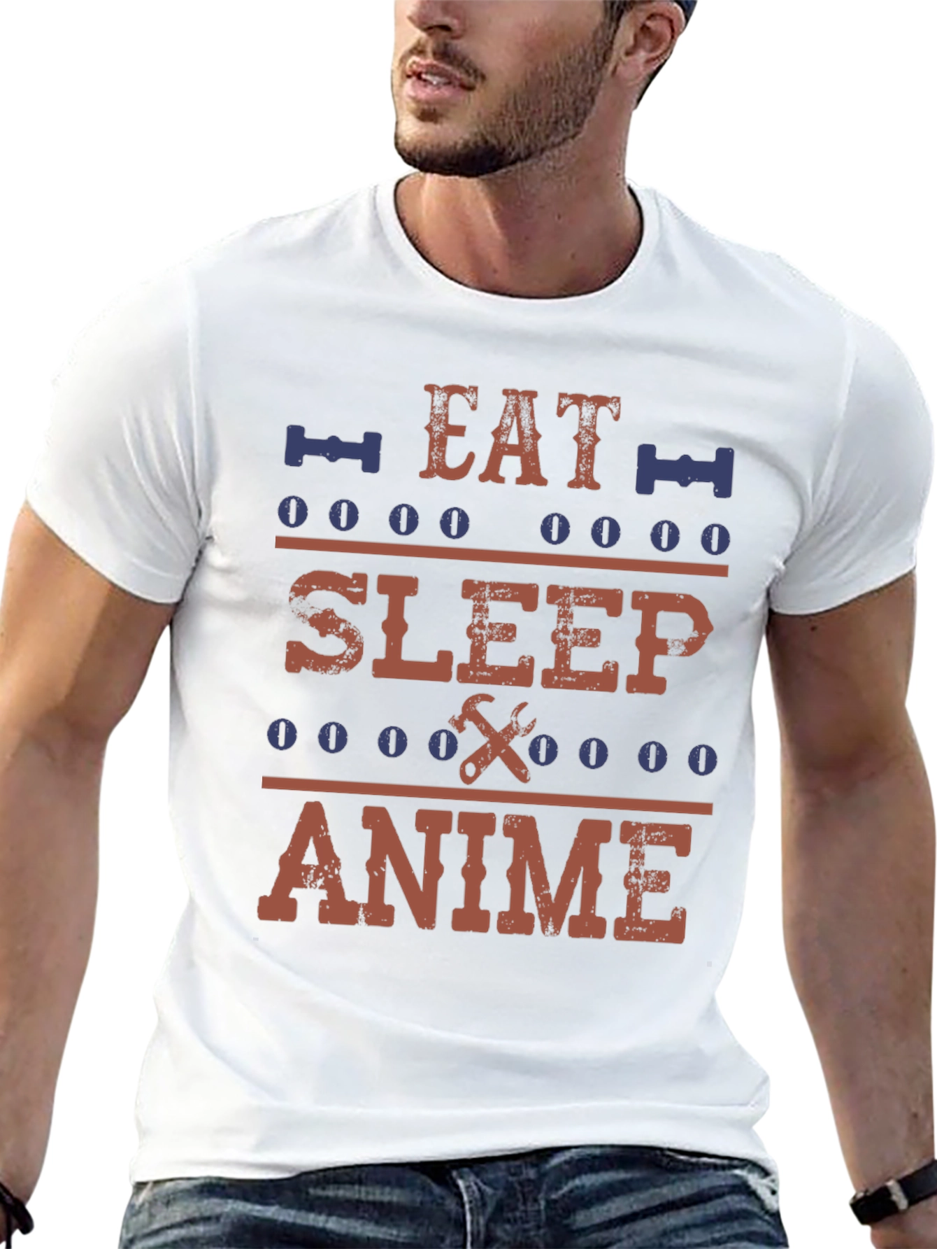 Eat Sleep Anime T-Shirt Anime Lover Tee