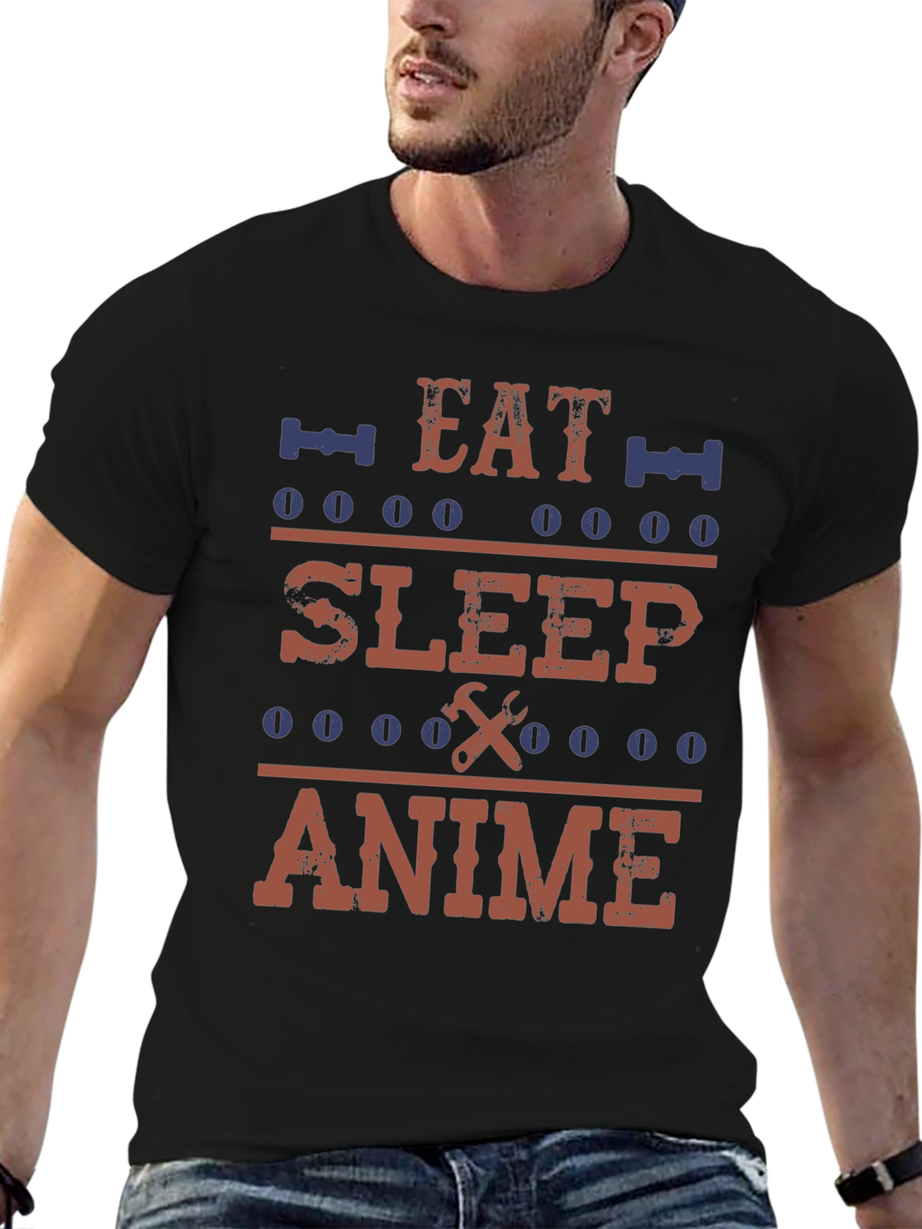 Eat Sleep Anime T-Shirt Anime Lover Tee