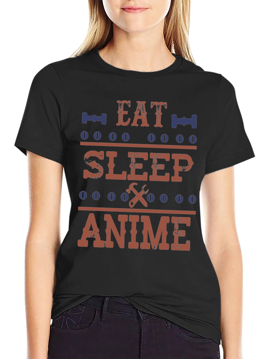 Eat Sleep Anime T-Shirt Anime Lover Tee
