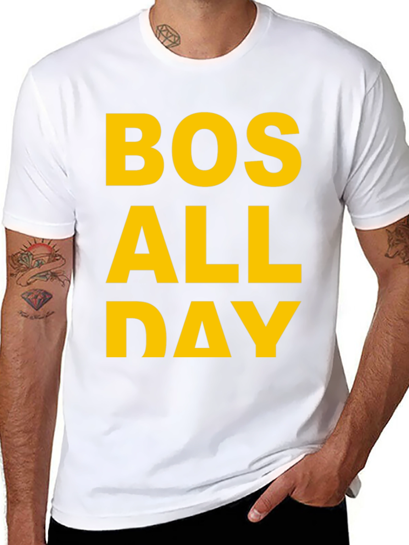 BOS All Day Graphic Tee - Black