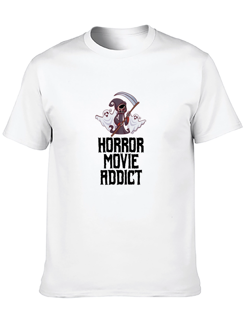 Horror Movie Addict Graphic Tee
