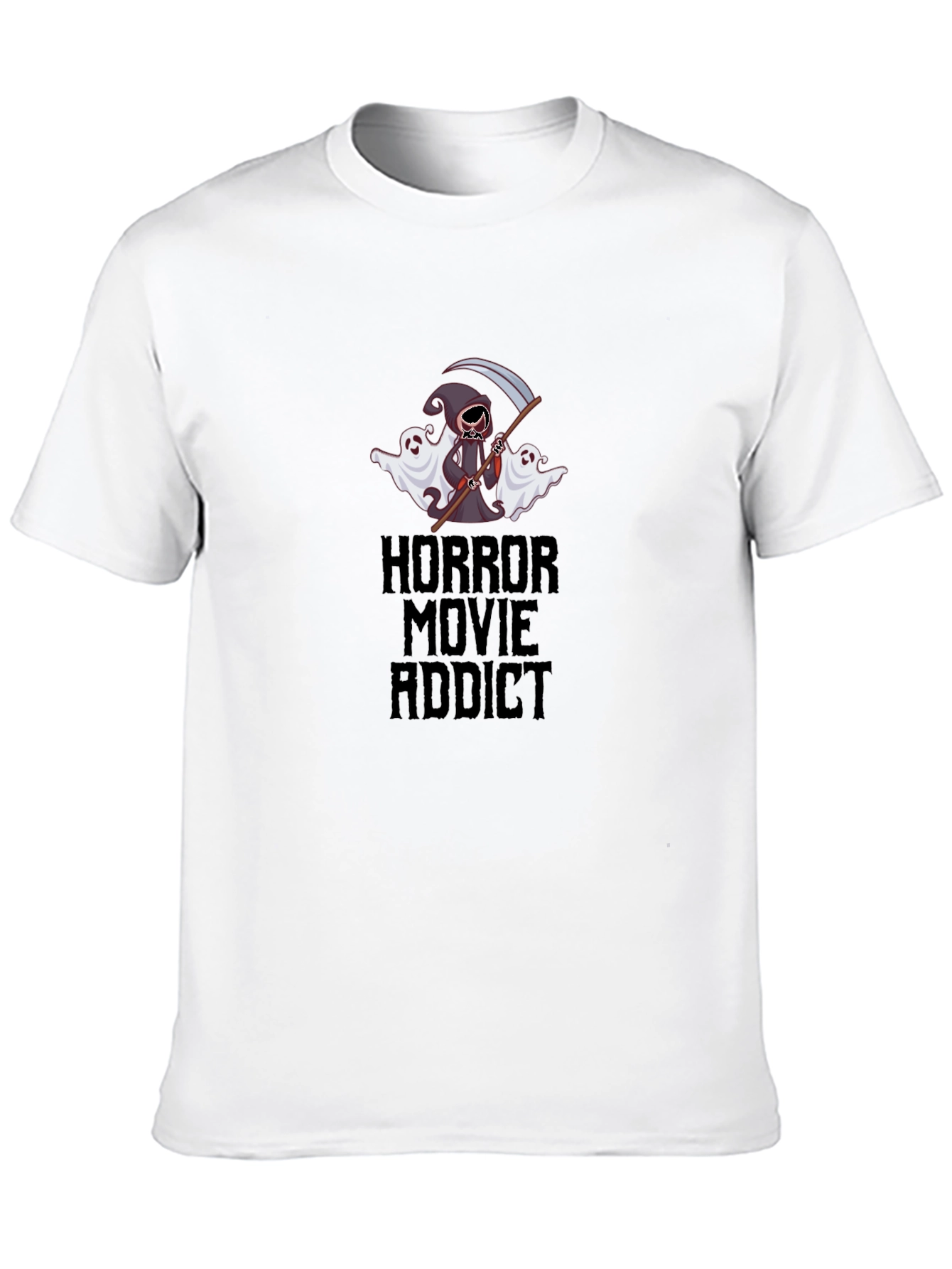Horror Movie Addict Graphic Tee