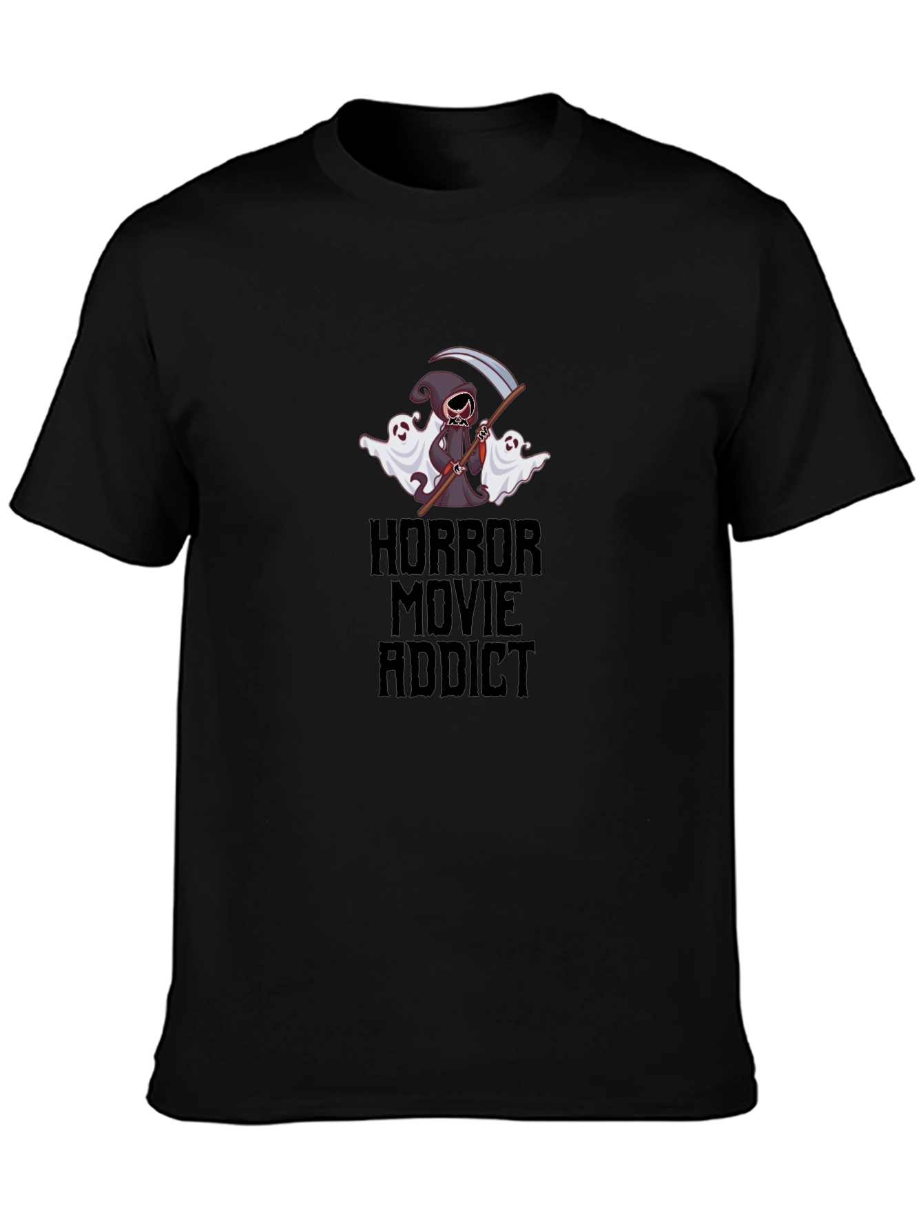 Horror Movie Addict Graphic Tee