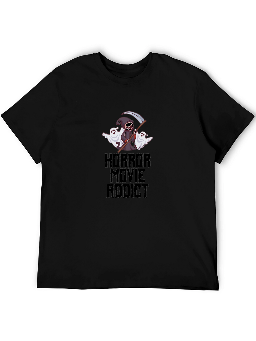 Horror Movie Addict Graphic Tee