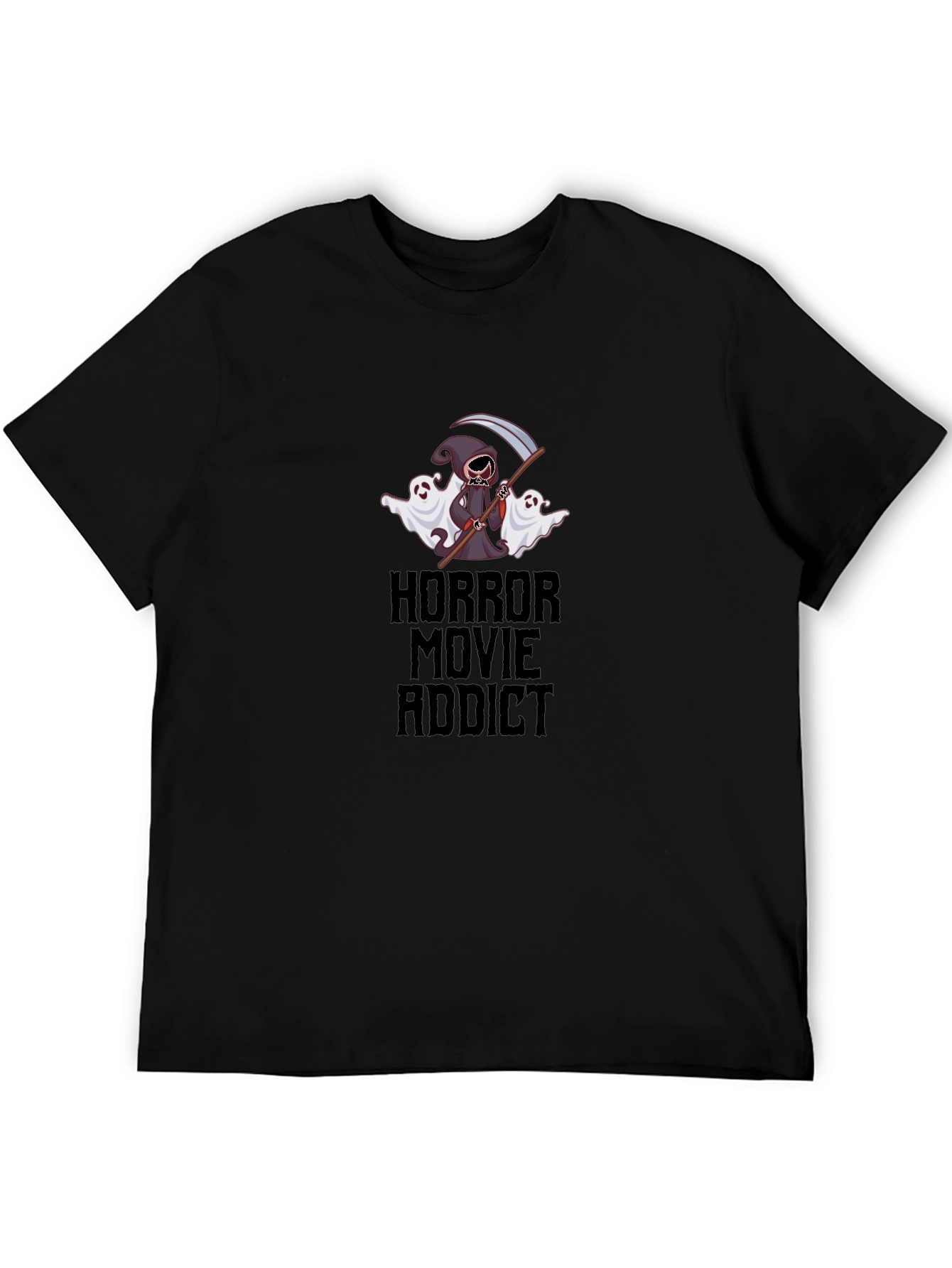 Horror Movie Addict Graphic Tee