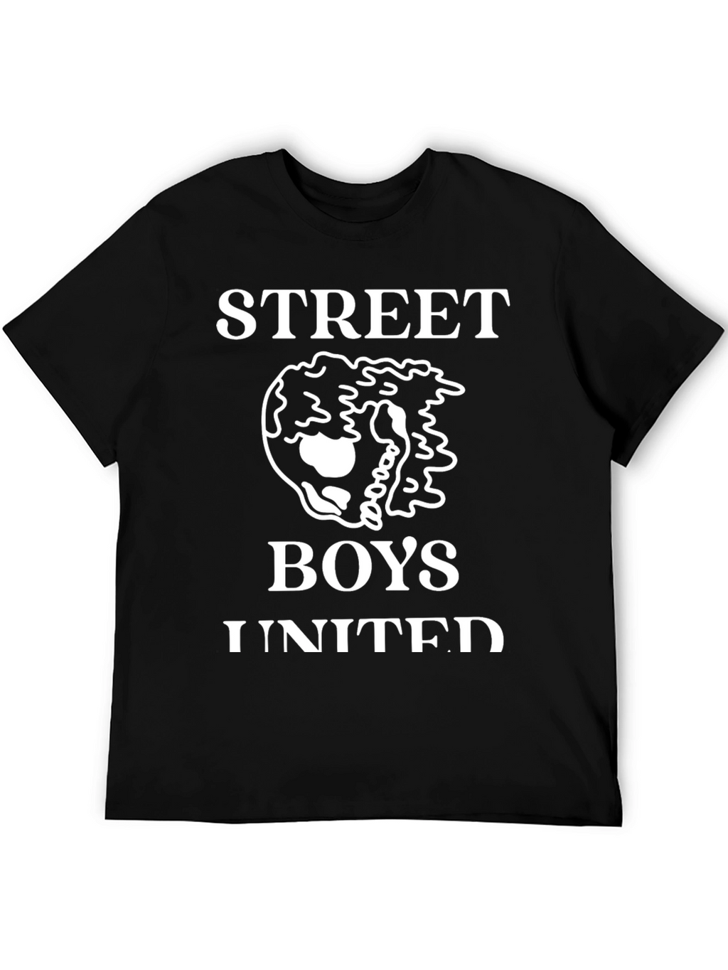 Street Boys United Black Graphic T-Shirt
