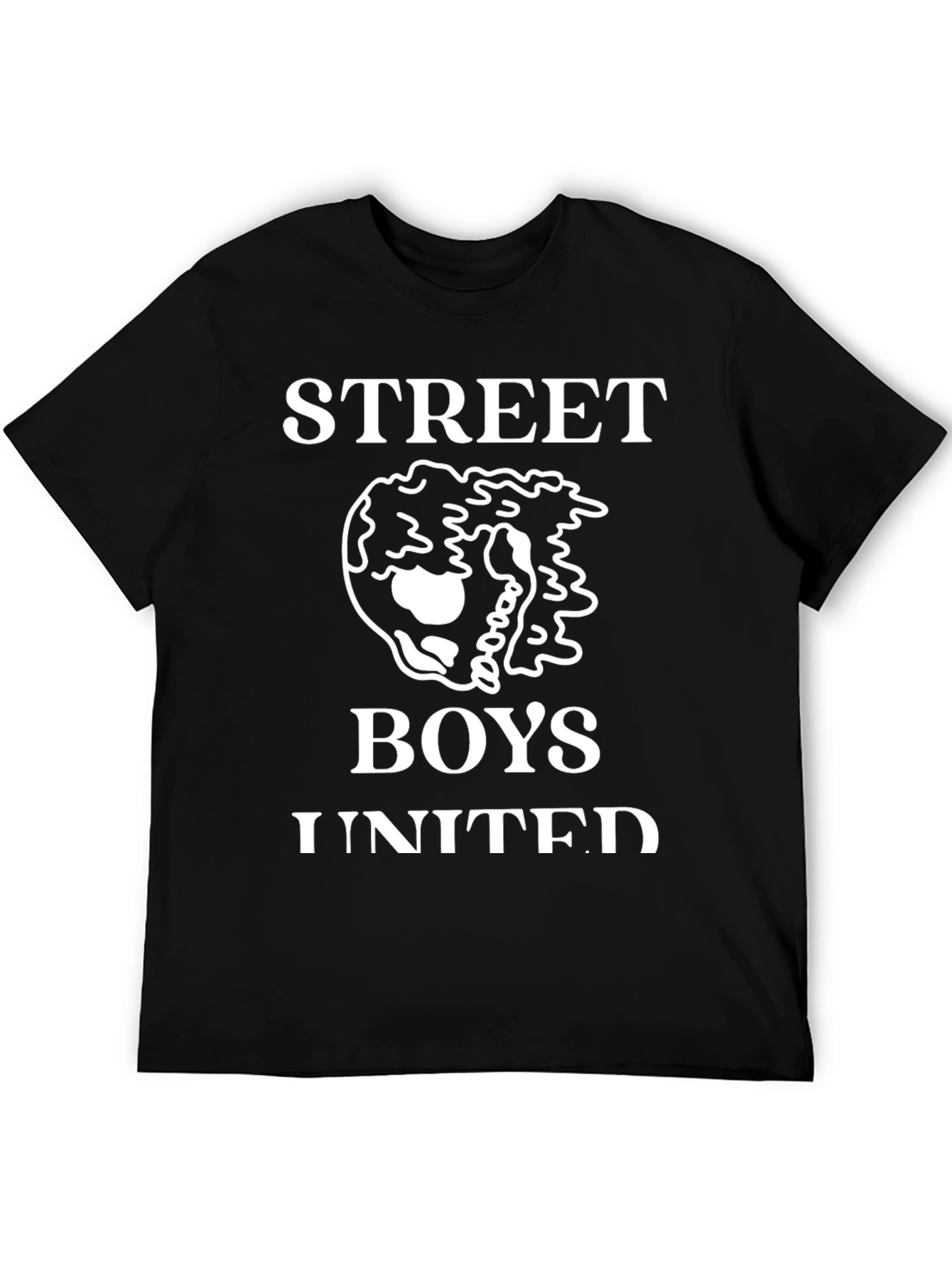 Street Boys United Black Graphic T-Shirt