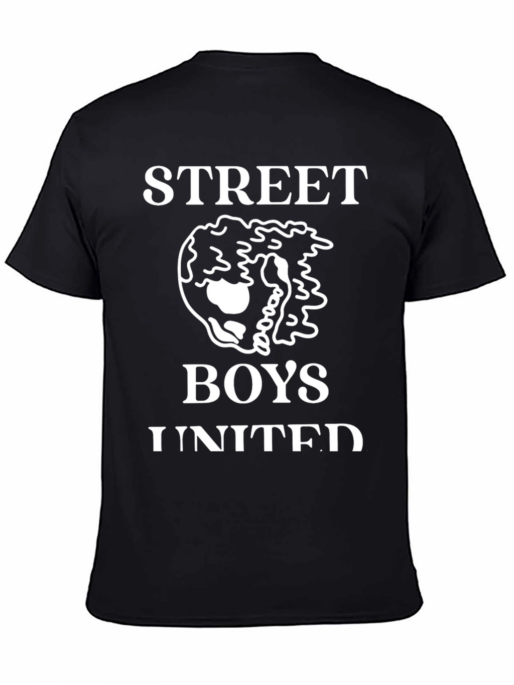 Street Boys United Black Graphic T-Shirt