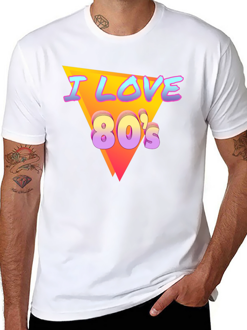 I Love the 80s Retro T-Shirt
