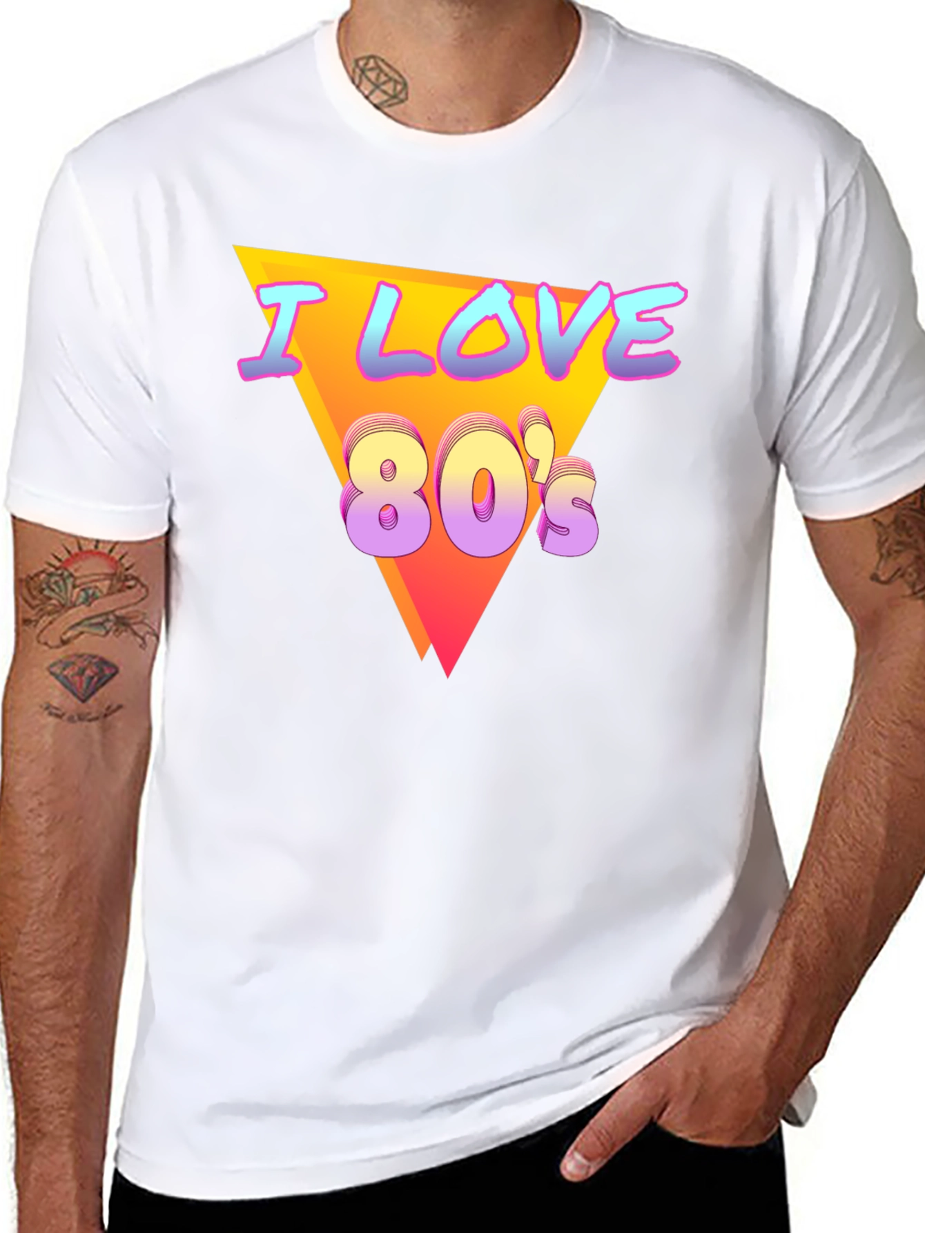 I Love the 80s Retro T-Shirt