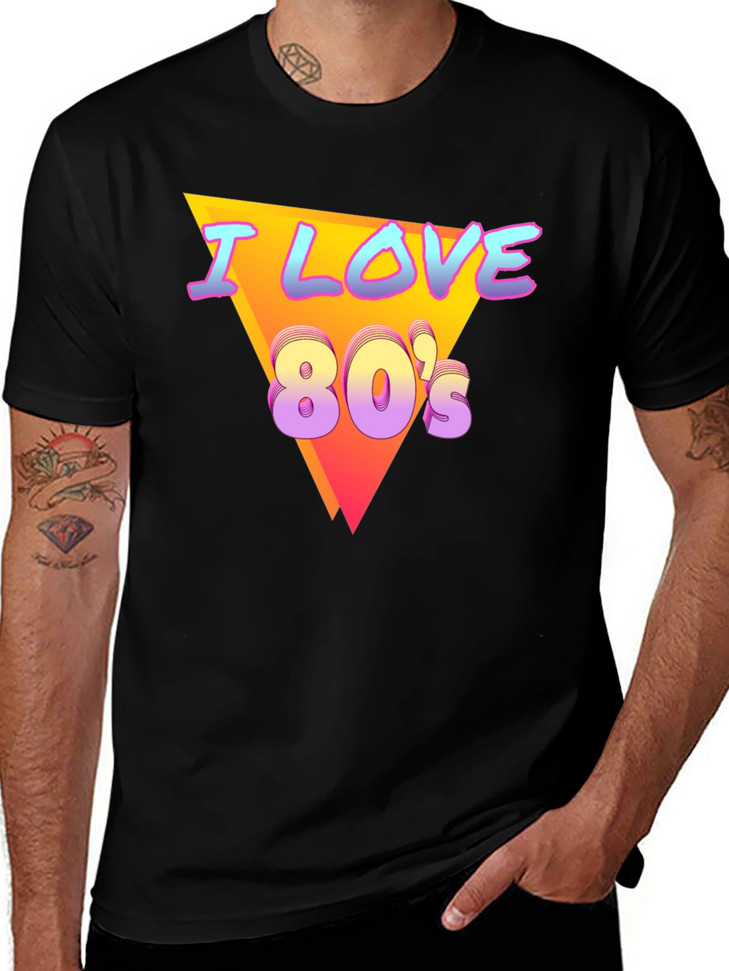 I Love the 80s Retro T-Shirt