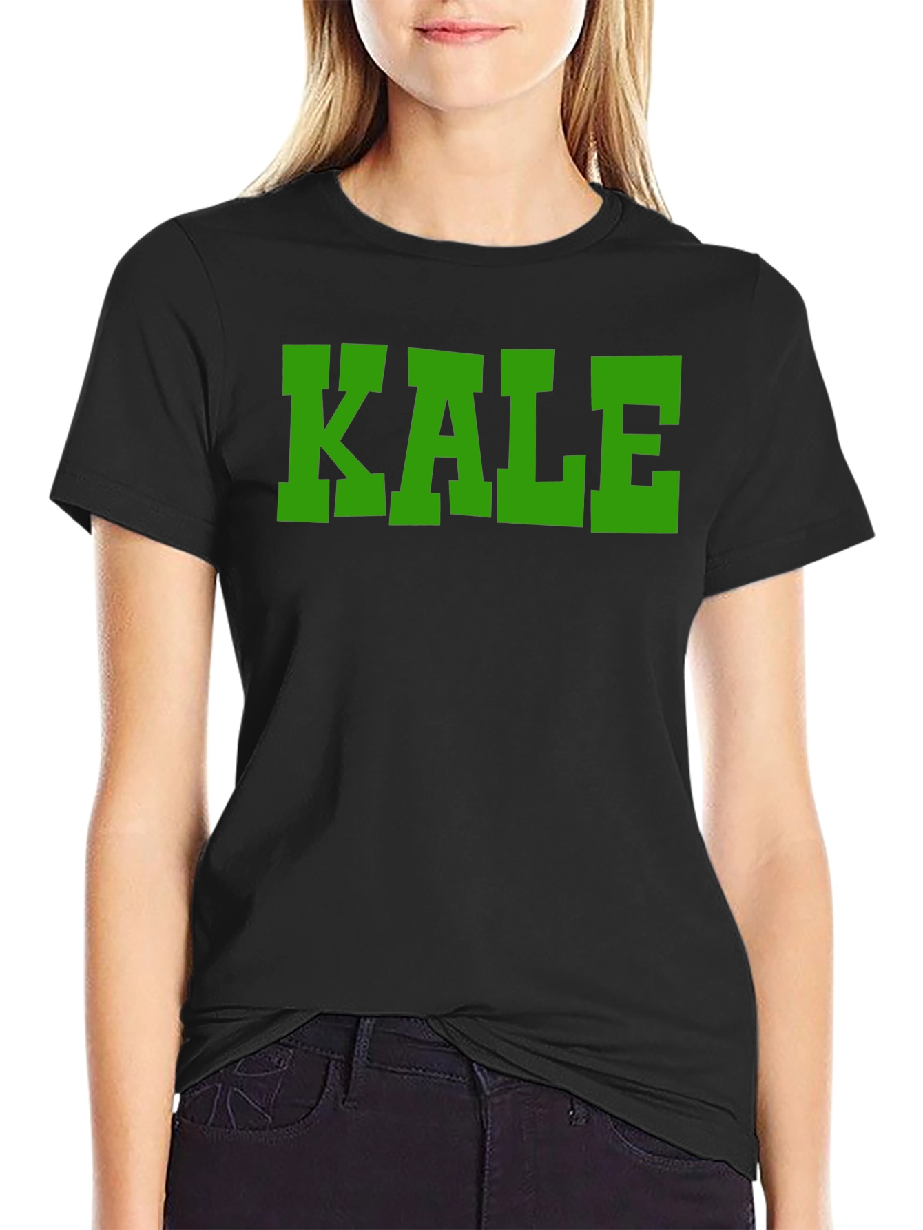 Kale Graphic Tee - Mens Black T-Shirt
