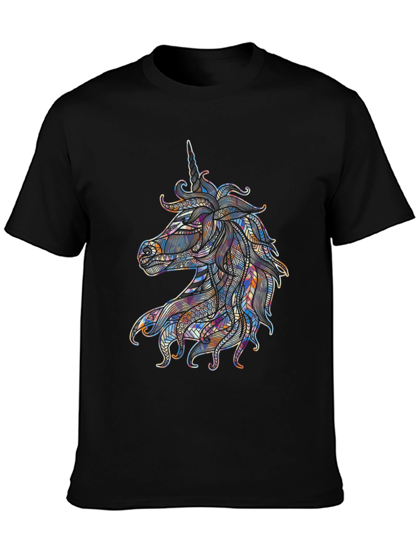 Unicorn Graphic Tee - Unique Artistic Design