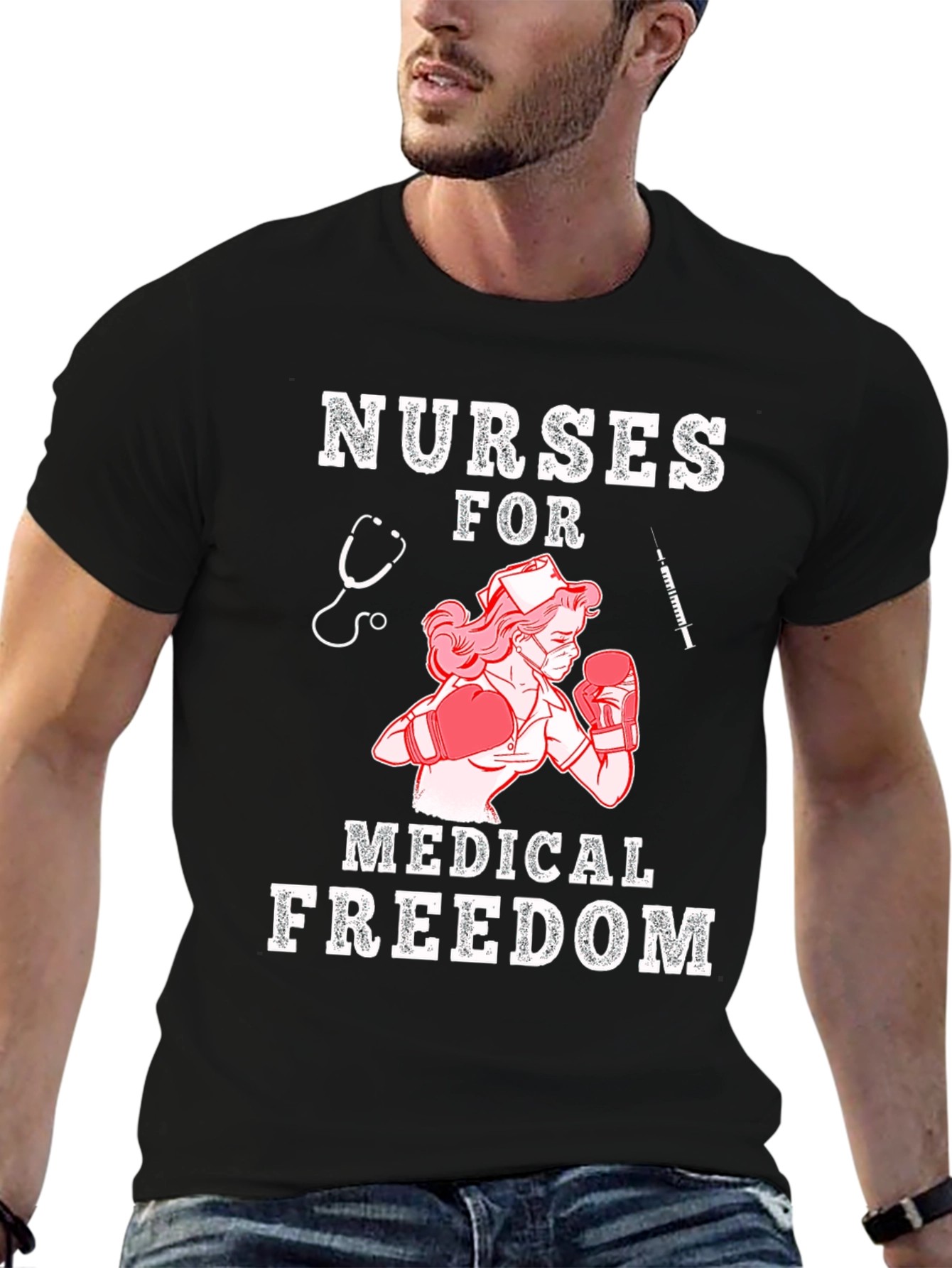 Nurses for Medical Freedom Graphic Tee