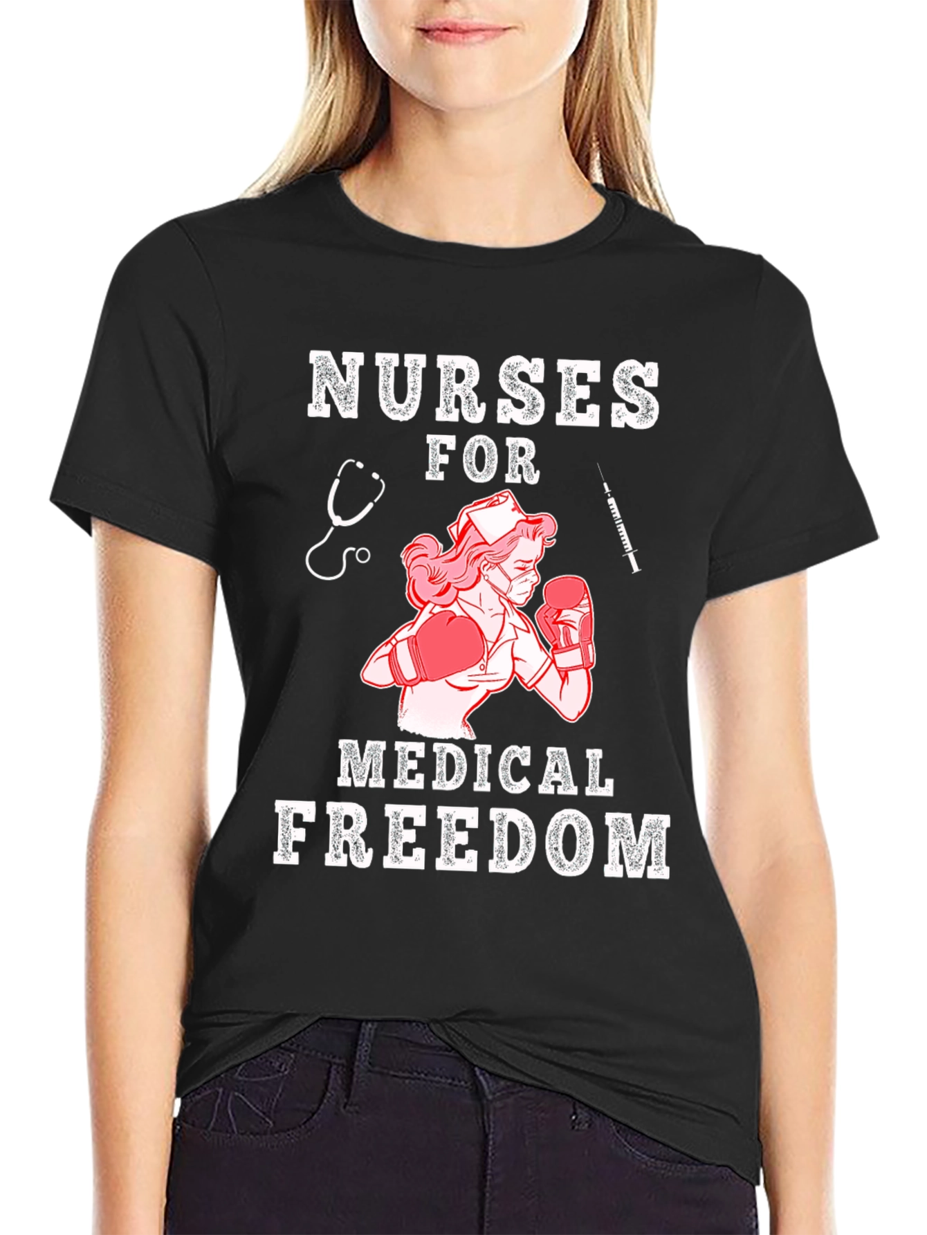 Nurses for Medical Freedom Graphic Tee