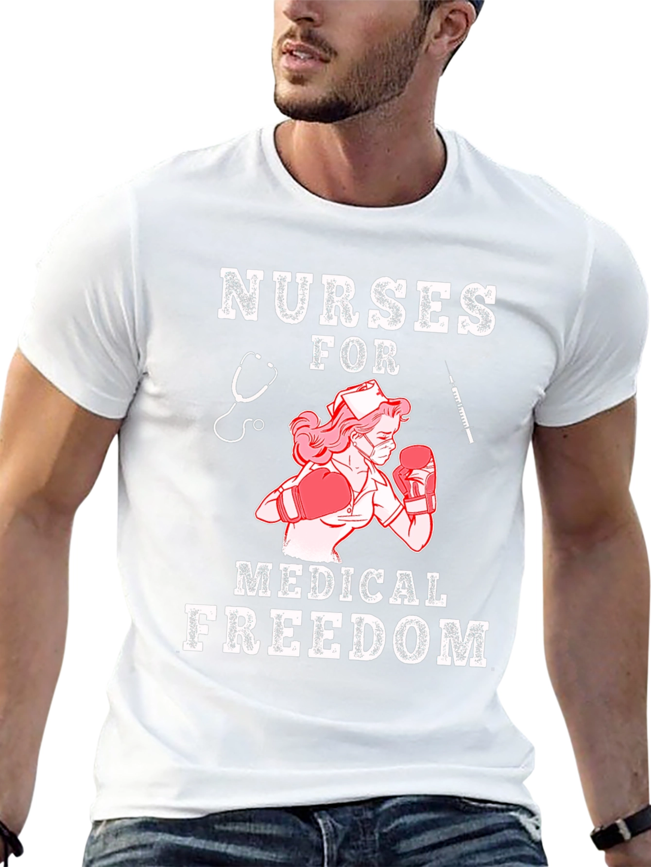 Nurses for Medical Freedom Graphic Tee