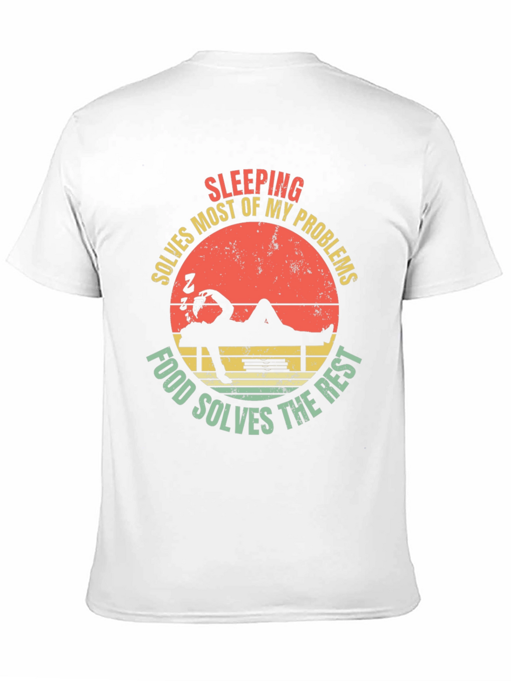 Funny Sleeping Solves Most of My Problems T-Shirt