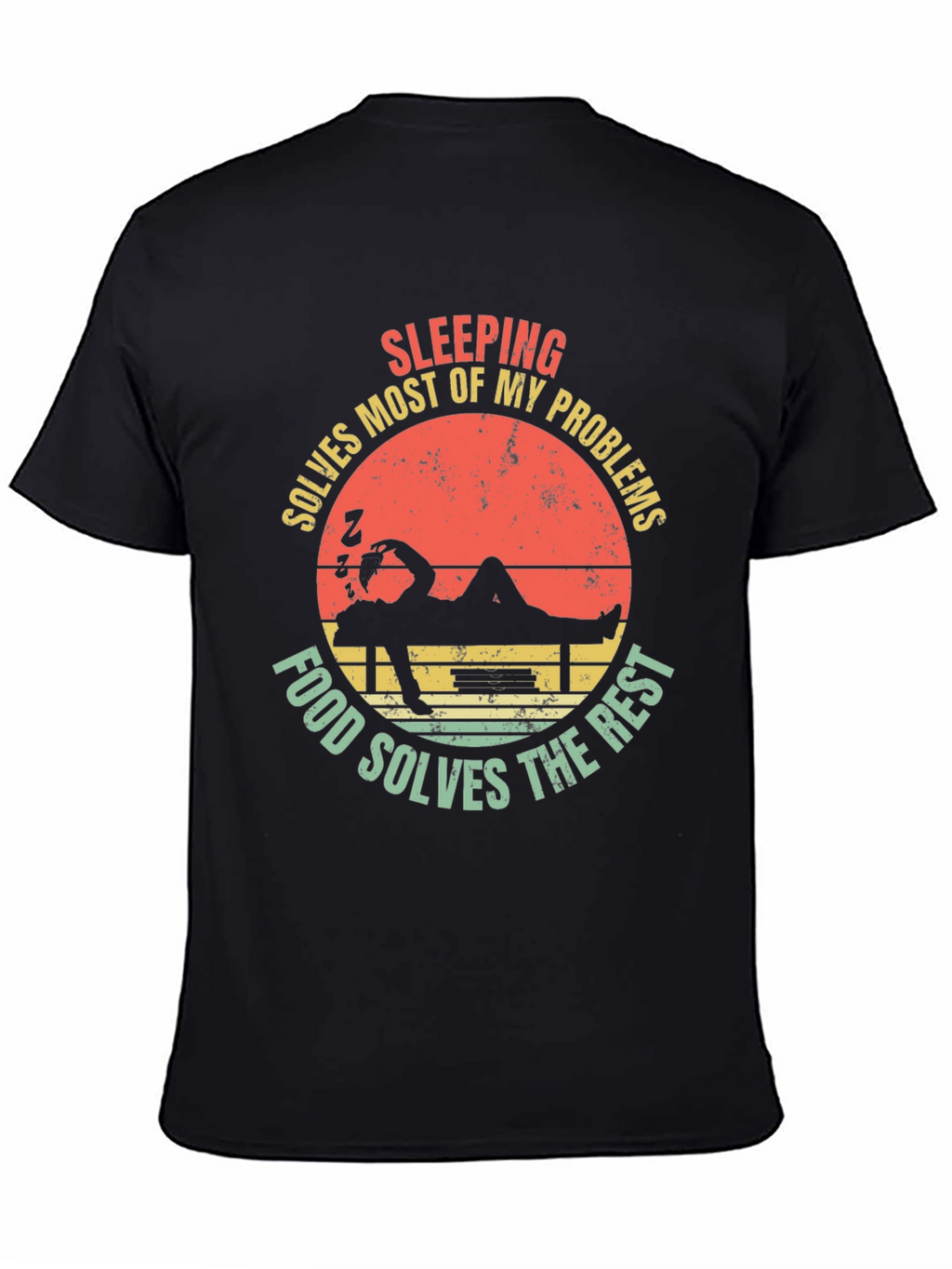 Funny Sleeping Solves Most of My Problems T-Shirt