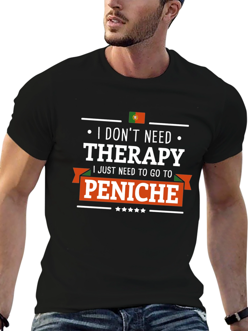 Portugal Peniche Therapy T-Shirt