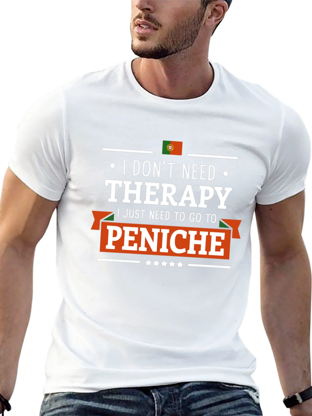Portugal Peniche Therapy T-Shirt
