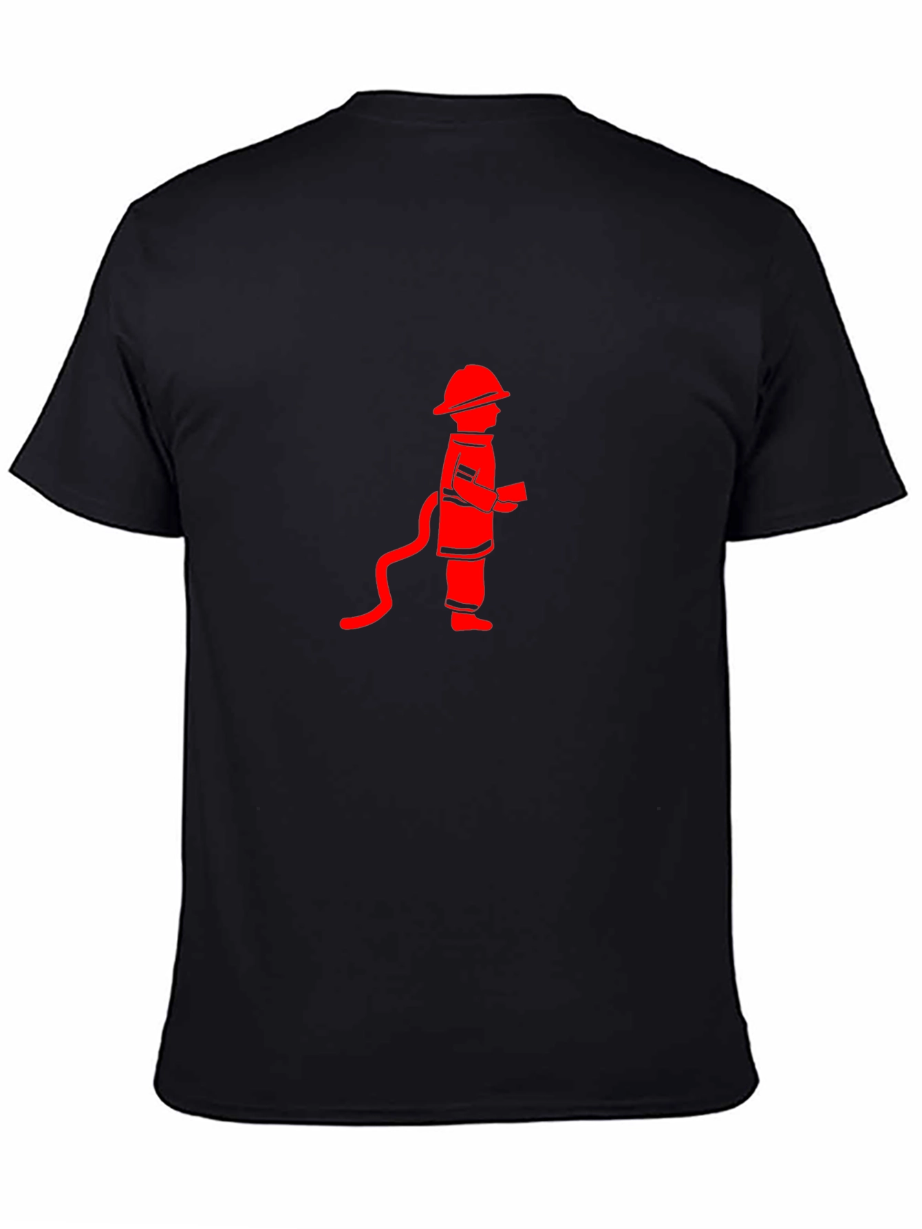 Firefighter Graphic Tee - Black