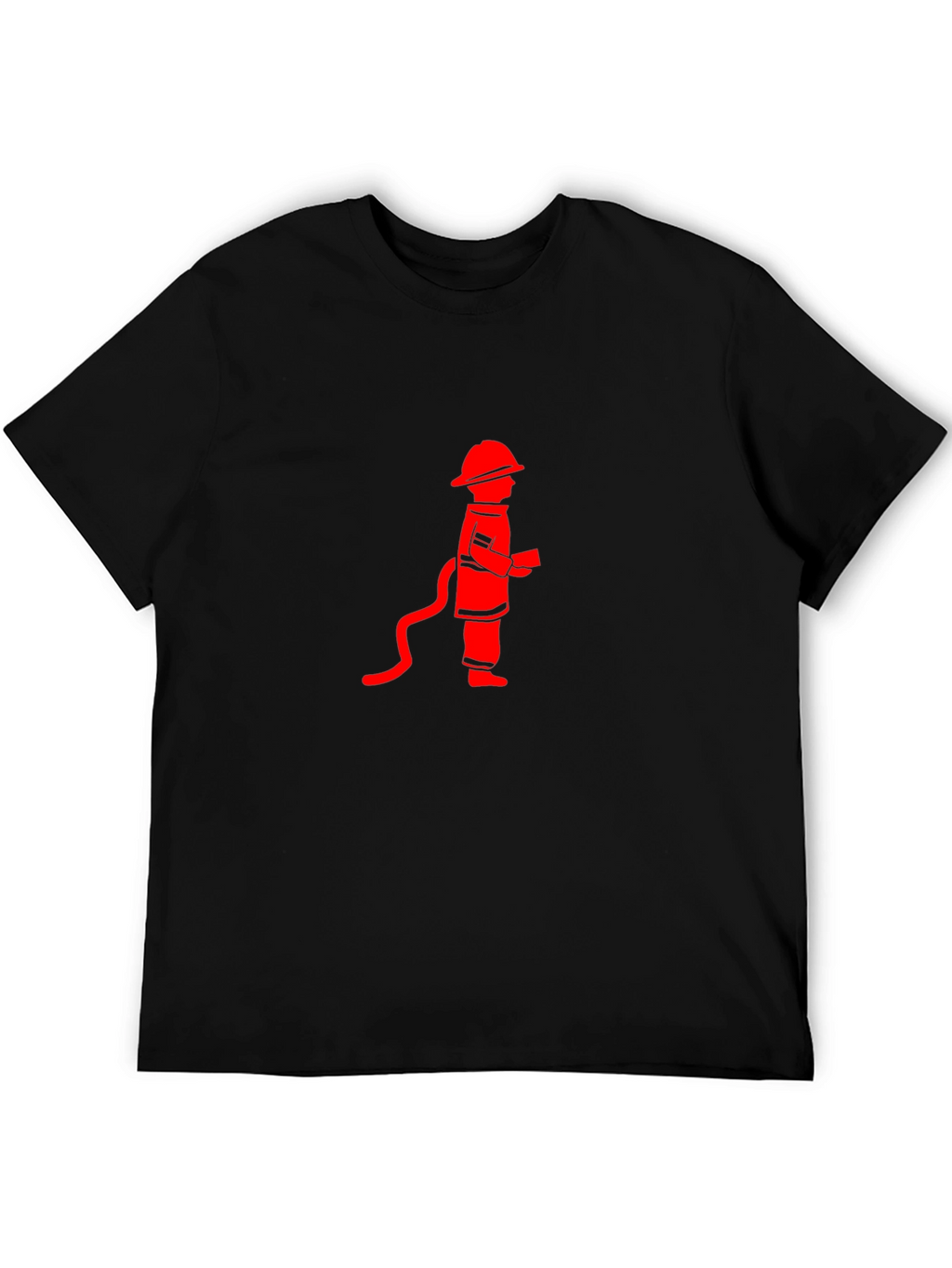 Firefighter Graphic Tee - Black