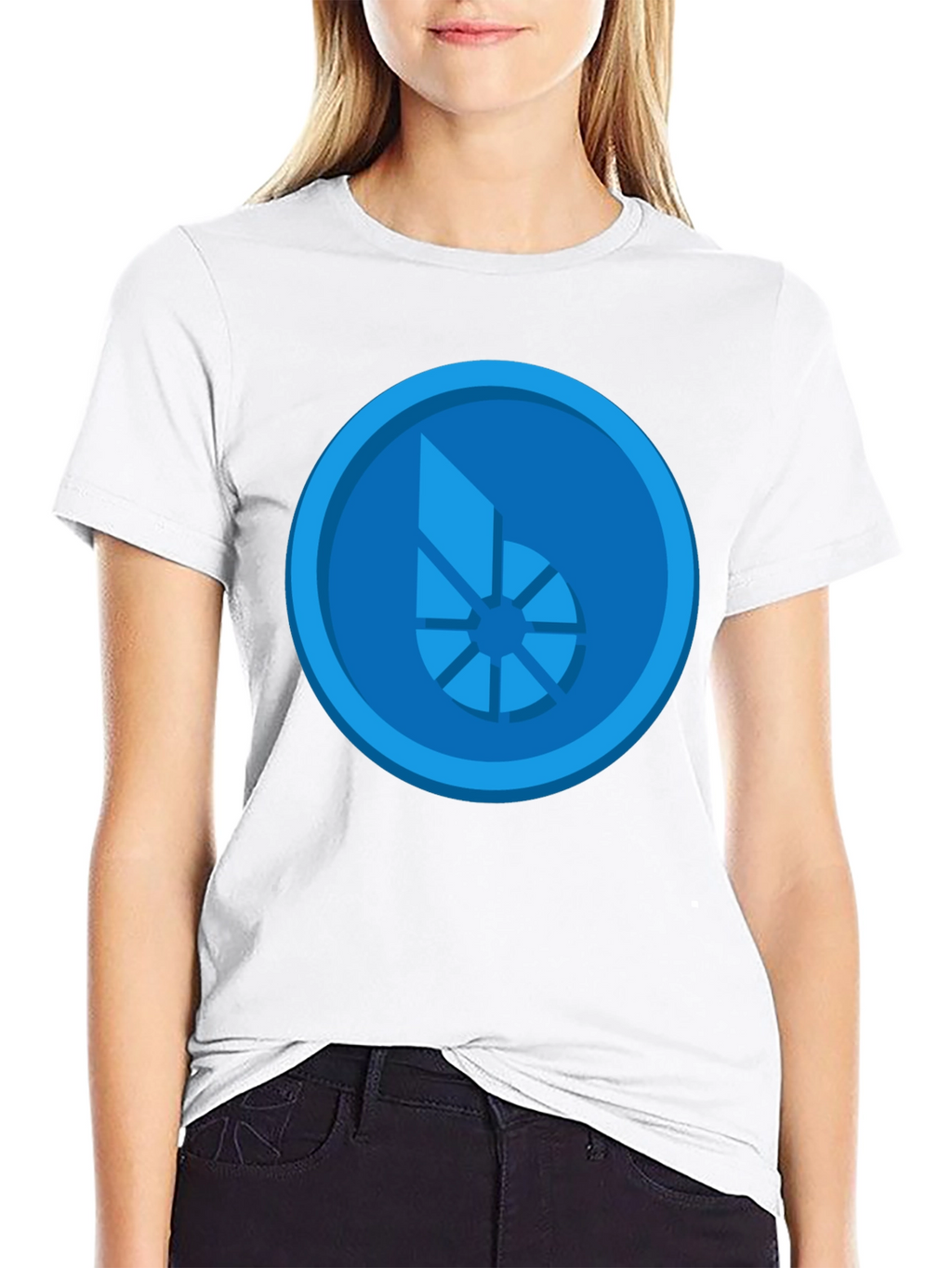 Blue Bit T-Shirt - Stylish Graphic Tee