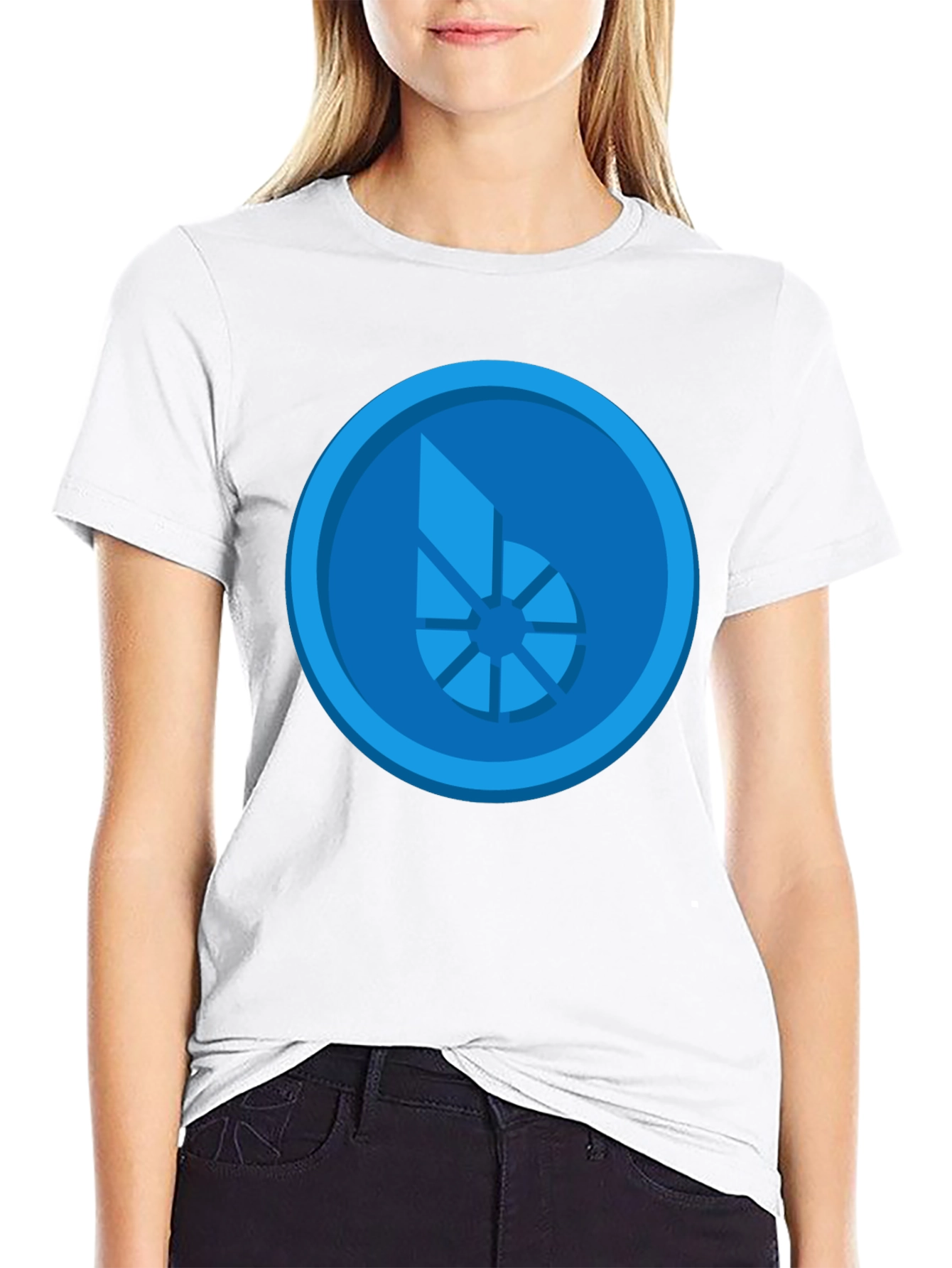 Blue Bit T-Shirt - Stylish Graphic Tee