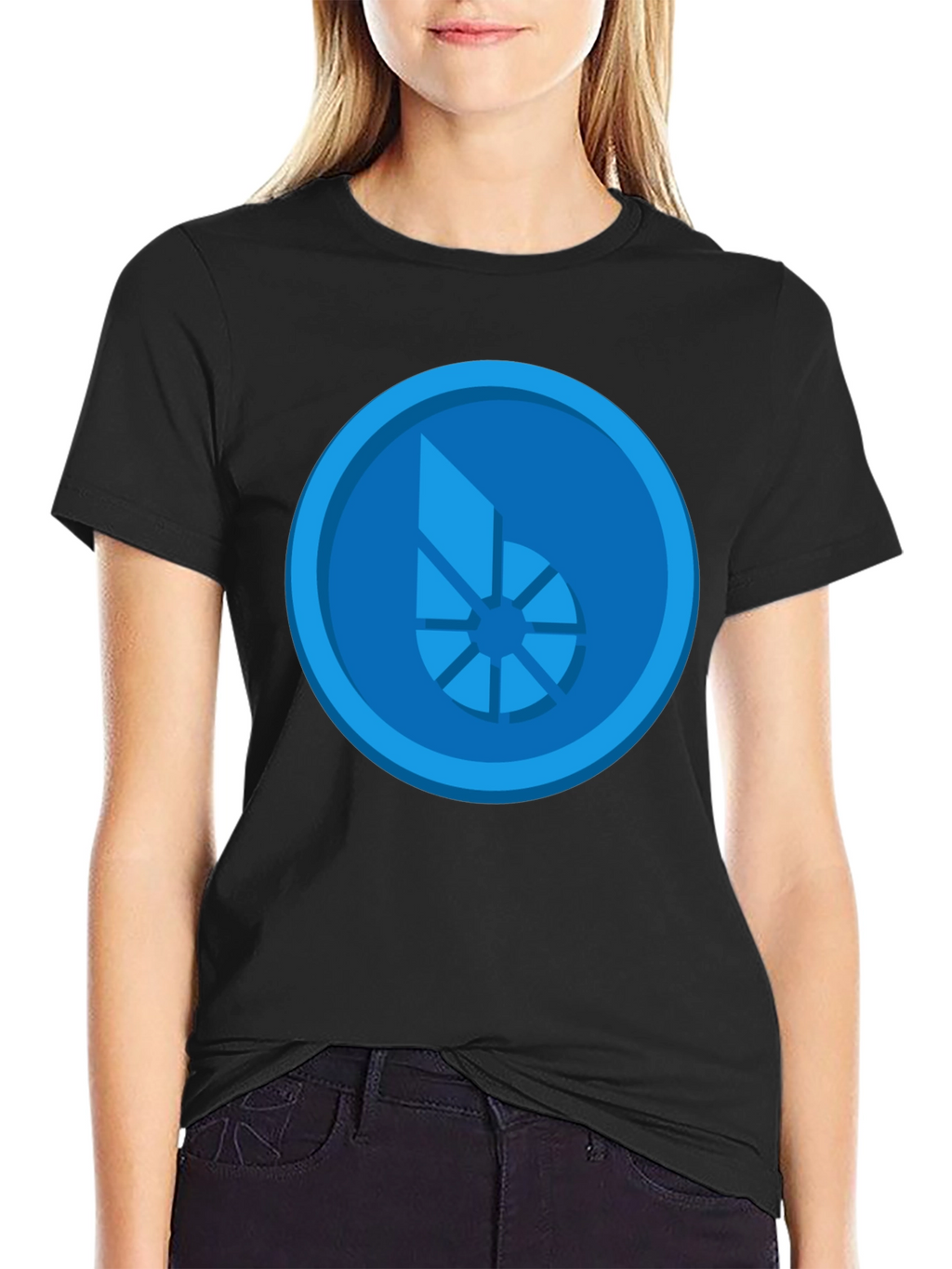 Blue Bit T-Shirt - Stylish Graphic Tee