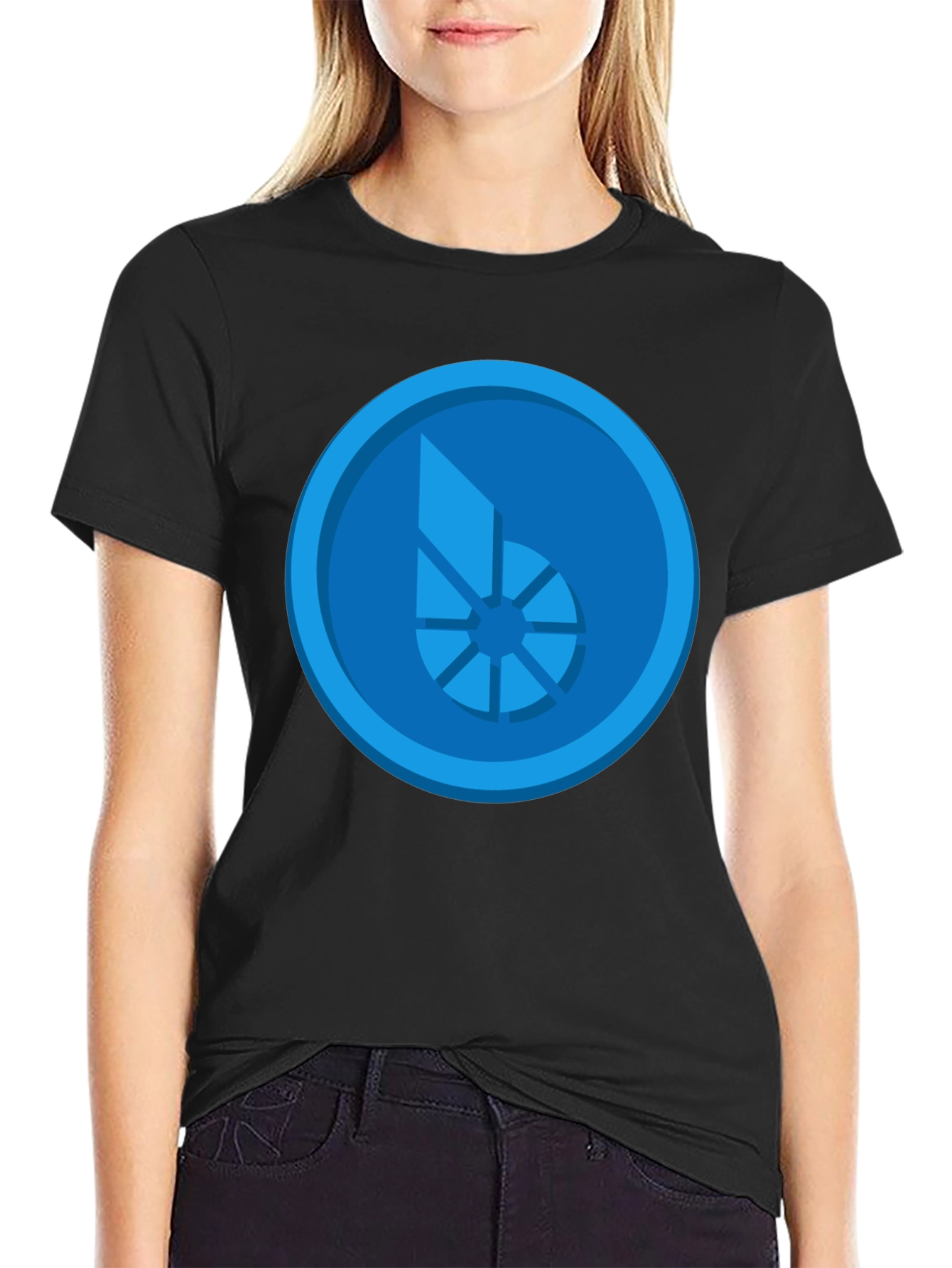 Blue Bit T-Shirt - Stylish Graphic Tee