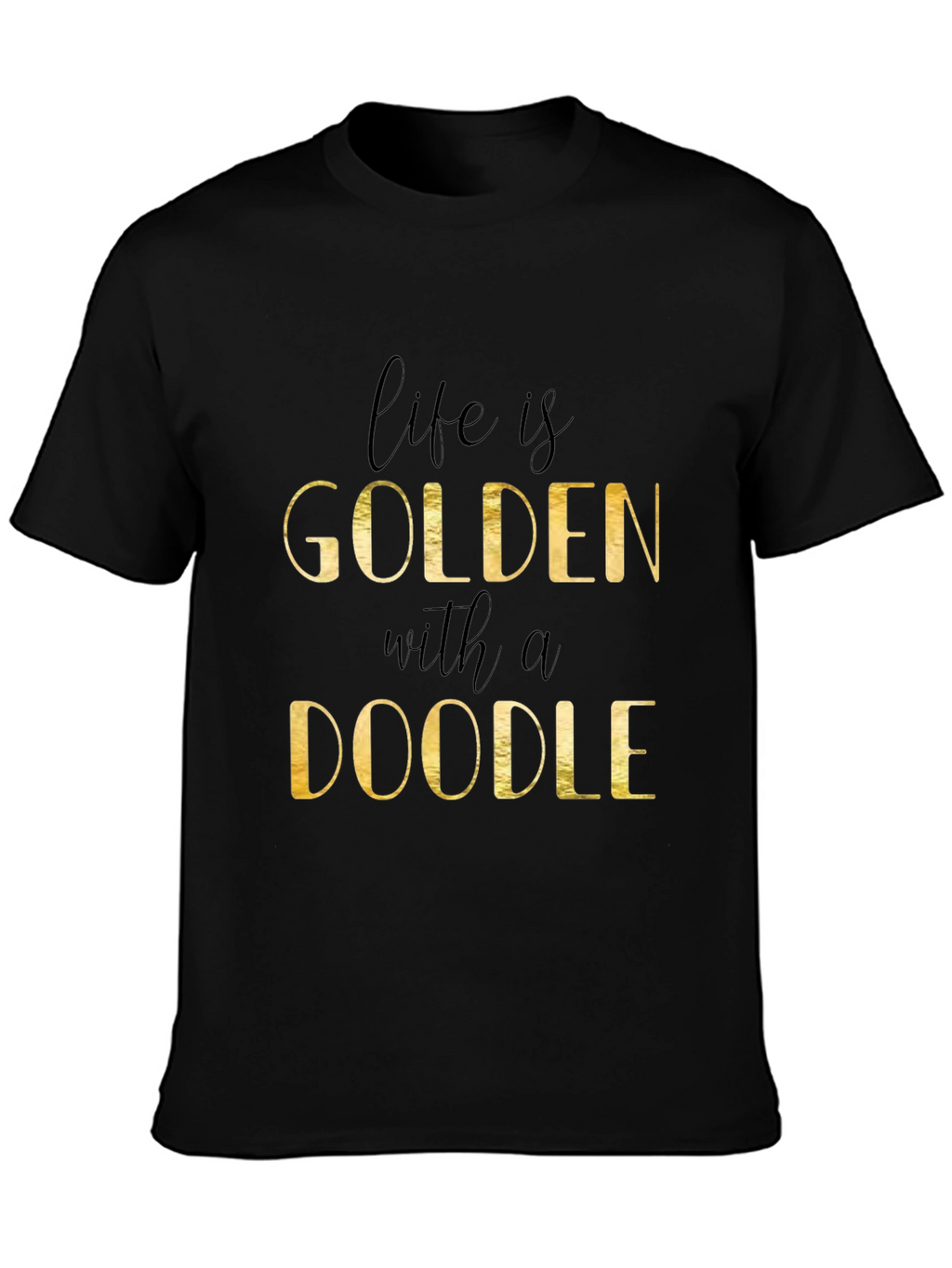Golden Doodle Tee - Life is Golden