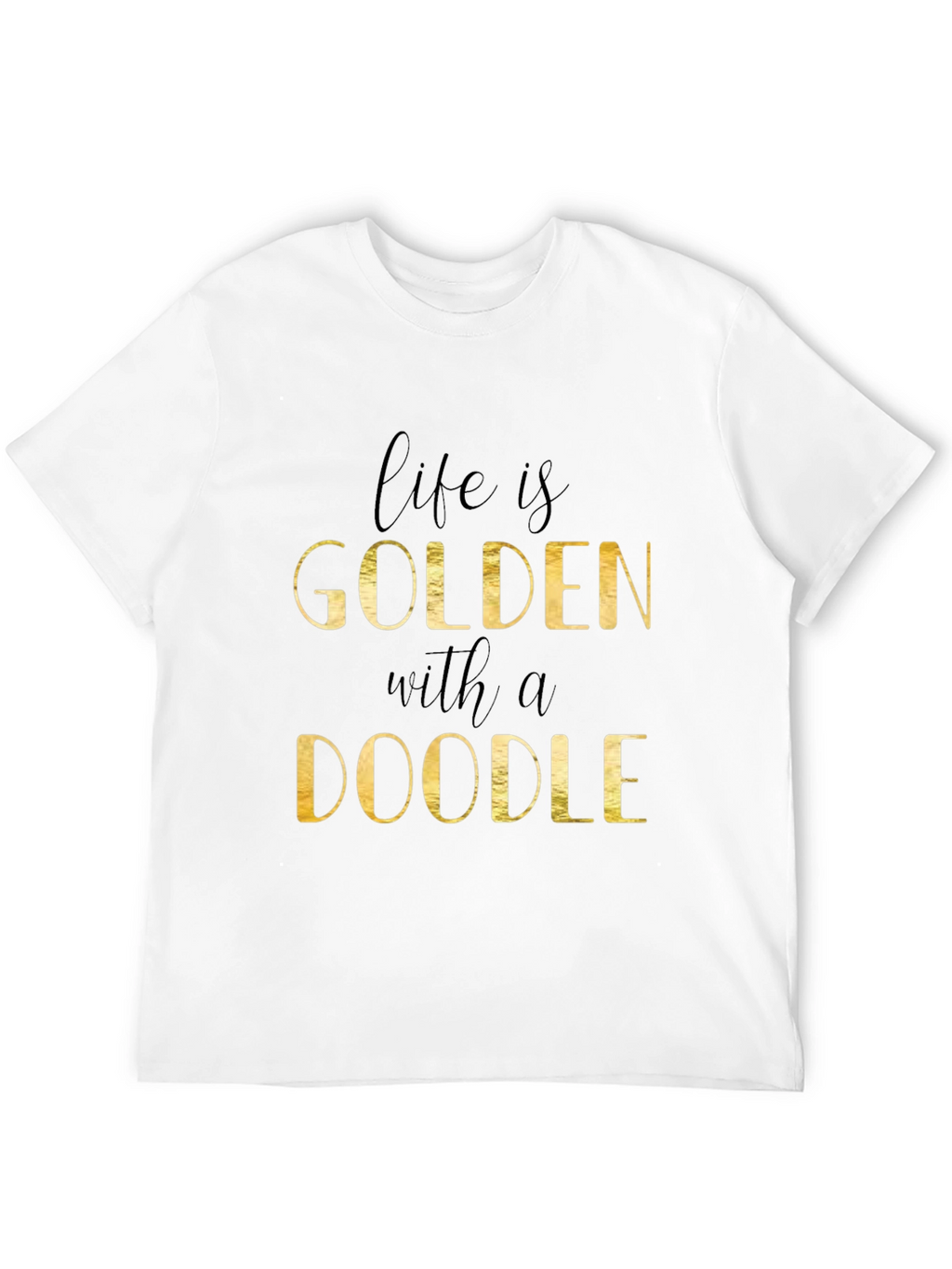 Golden Doodle Tee - Life is Golden