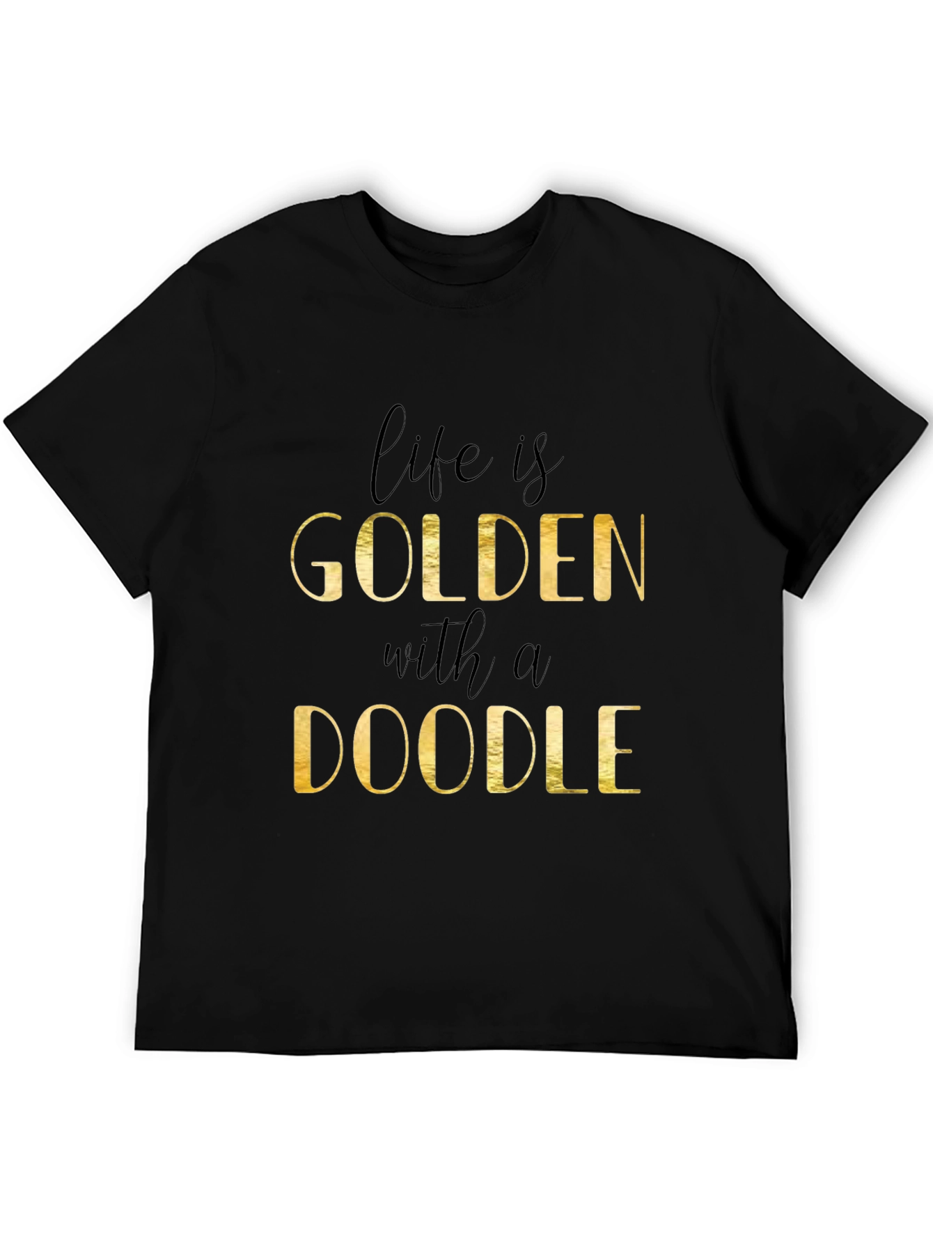 Golden Doodle Tee - Life is Golden