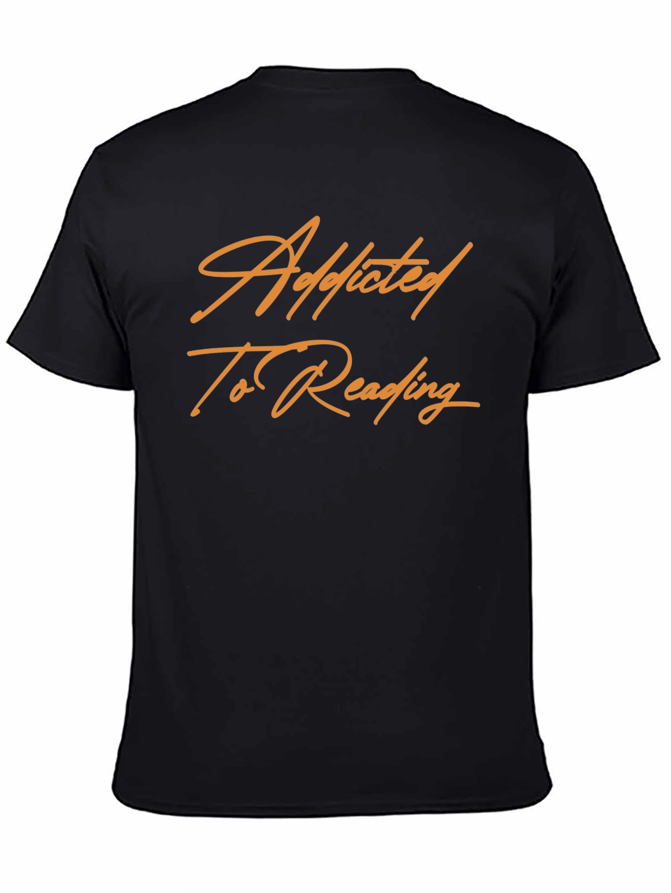 Addicted To Reading Black T-Shirt