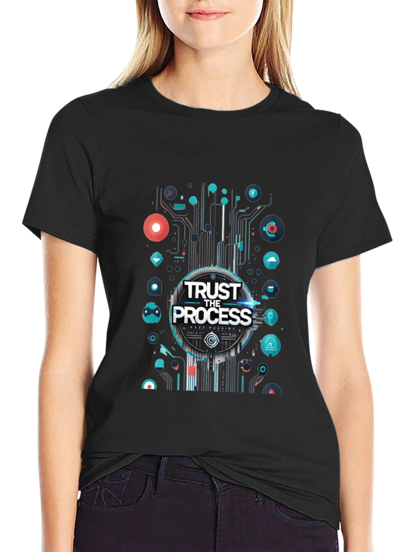 Trust The Process Graphic T-Shirt