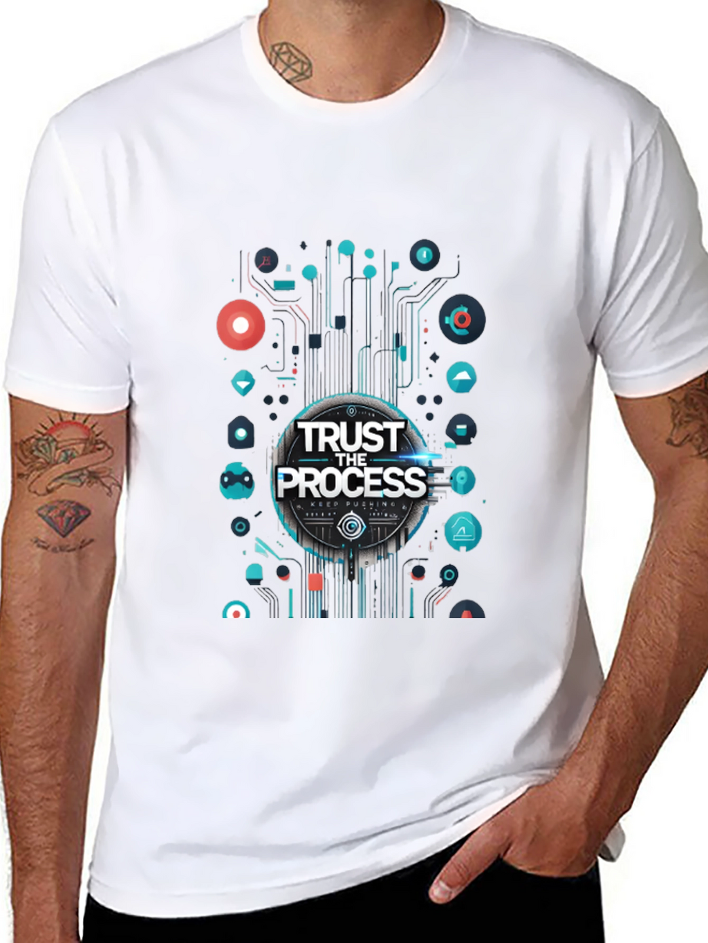Trust The Process Graphic T-Shirt