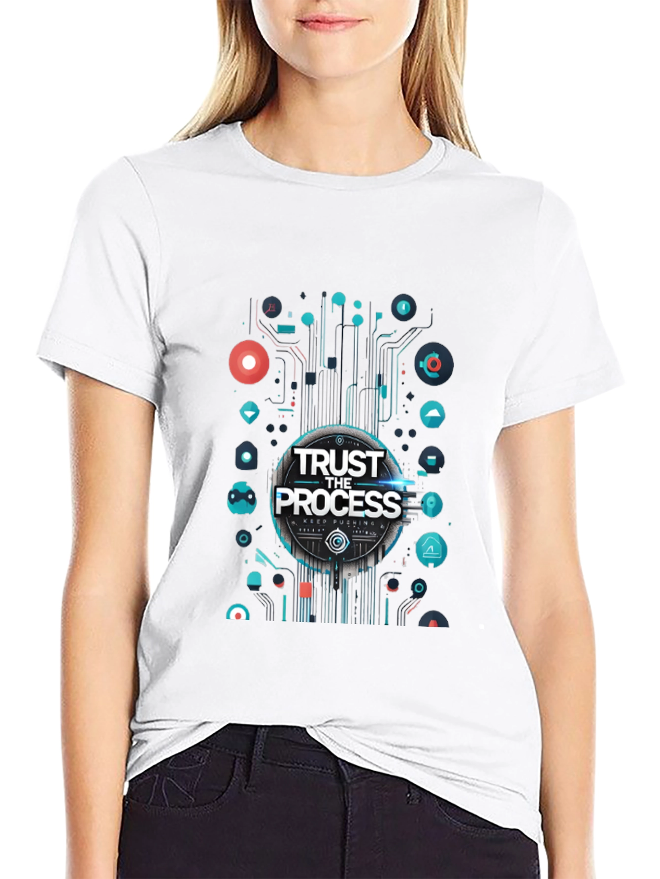 Trust The Process Graphic T-Shirt