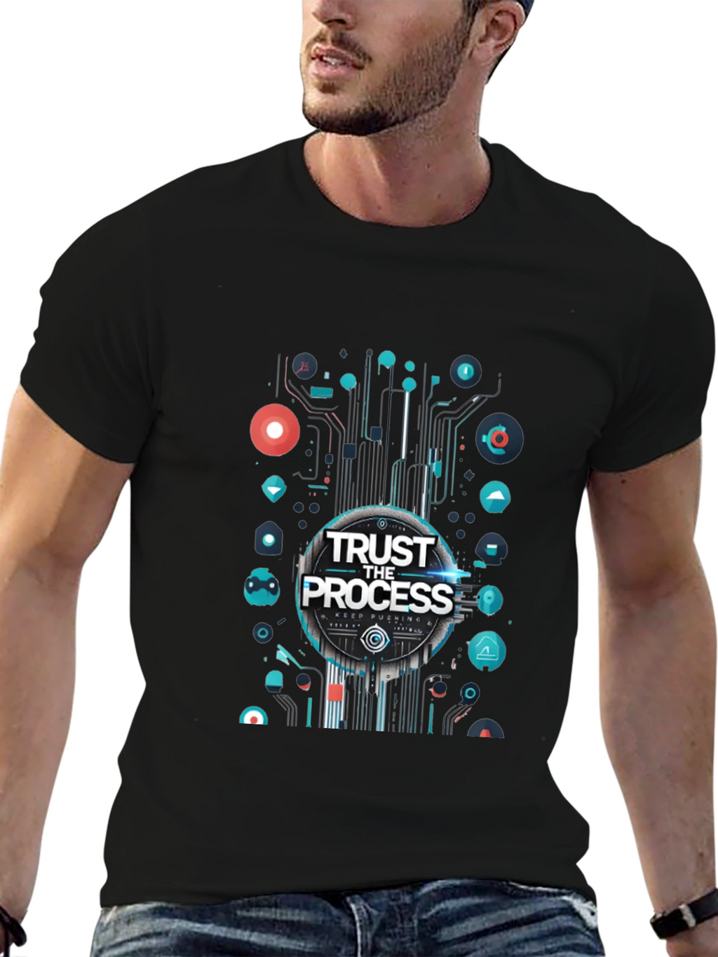 Trust The Process Graphic T-Shirt
