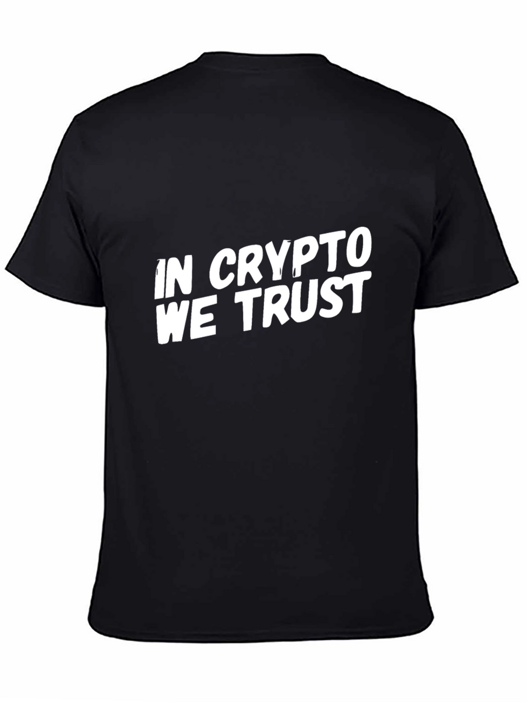 In Crypto We Trust Black T-Shirt