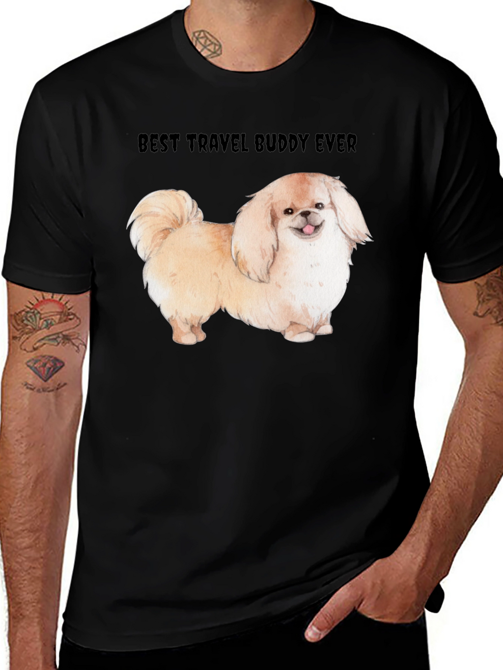 Best Travel Buddy Dog T-Shirt